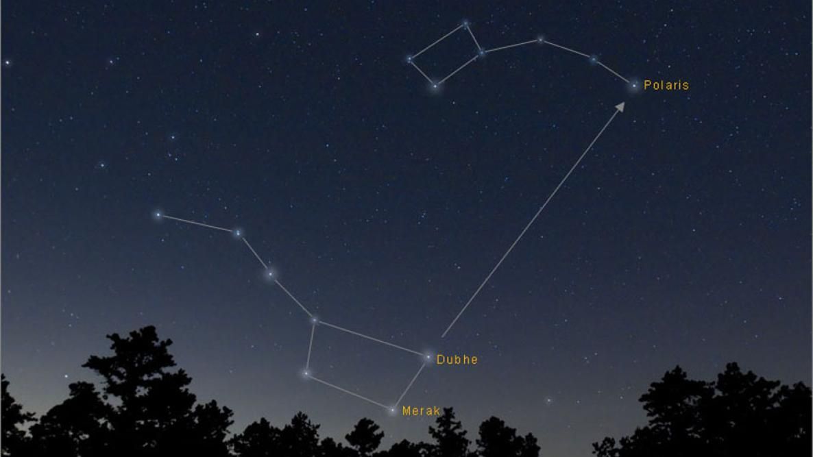 1186x667 The Big Dipper in the Spring Sky