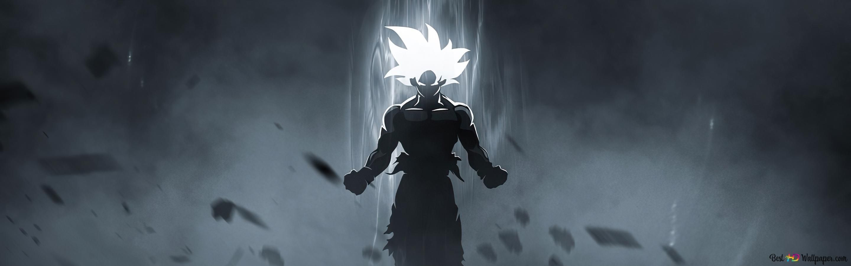 2880x900 Dragon Ball Z : Goku Power 4K wallpaper