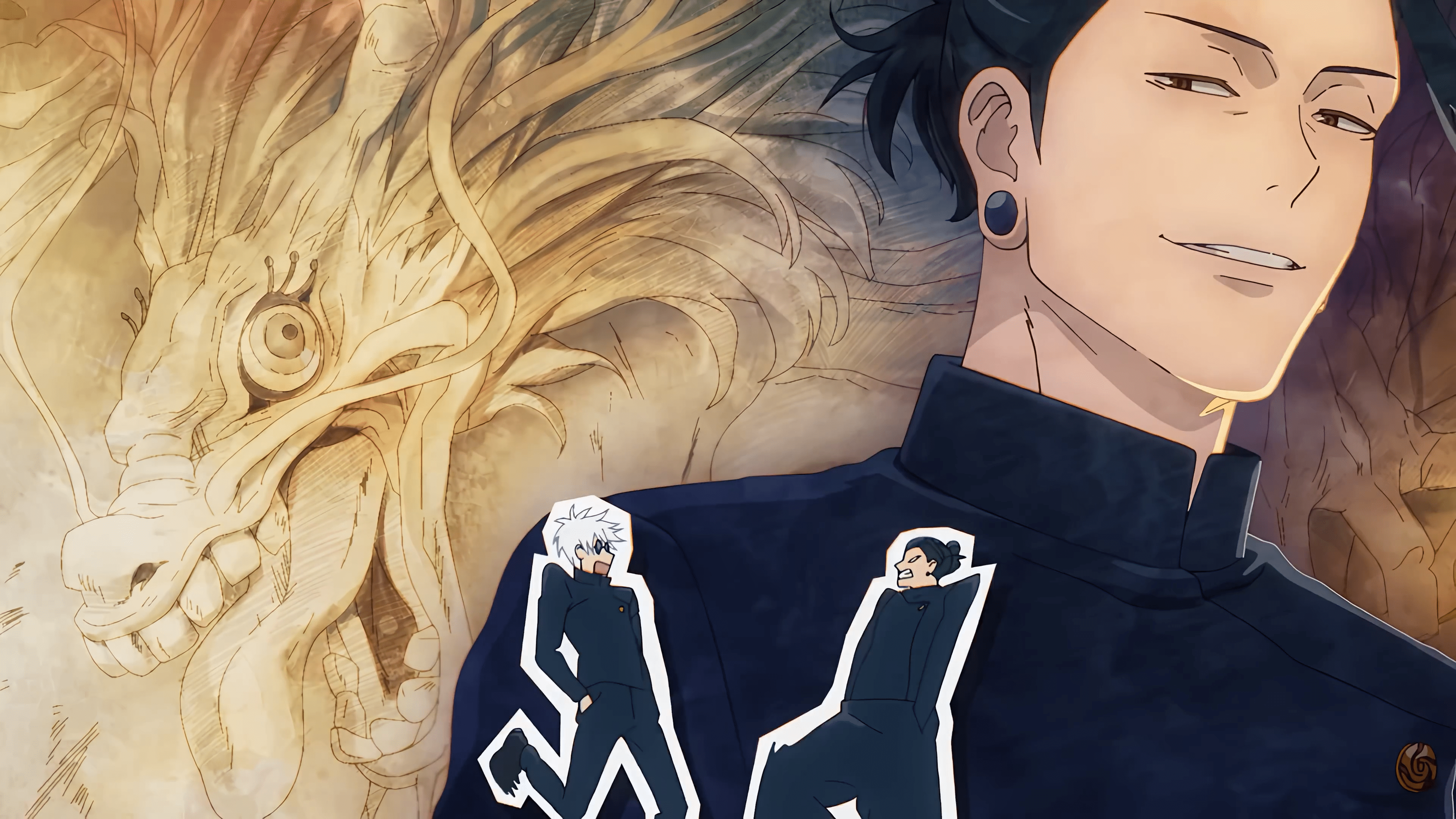3840x2160 smiling, Jujutsu Kaisen, Satoru Gojo