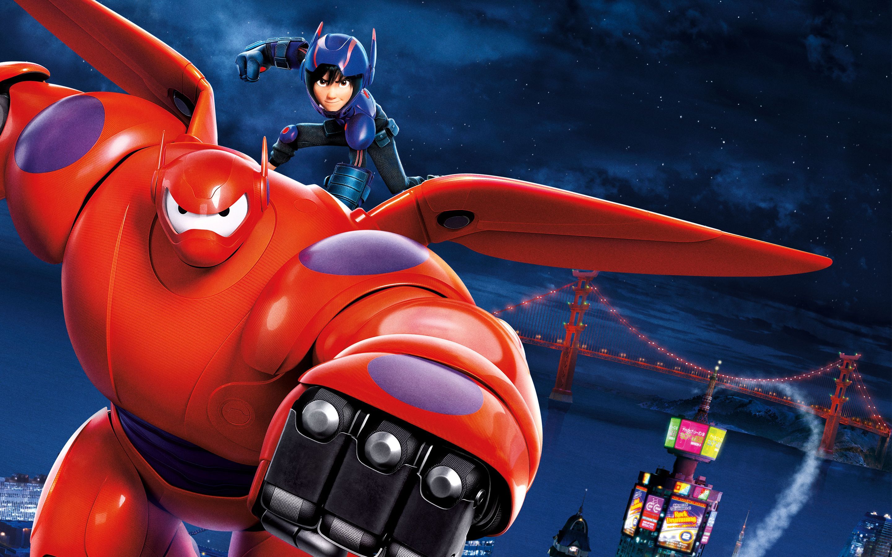 2880x1800 Hiro and Baymax