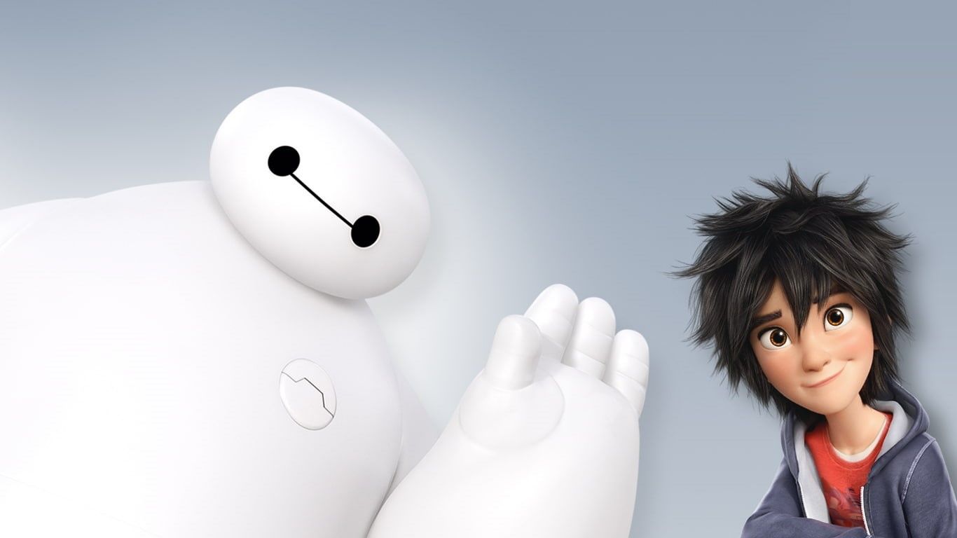 1366x768 baymax, 720P, disney, movies, big hero