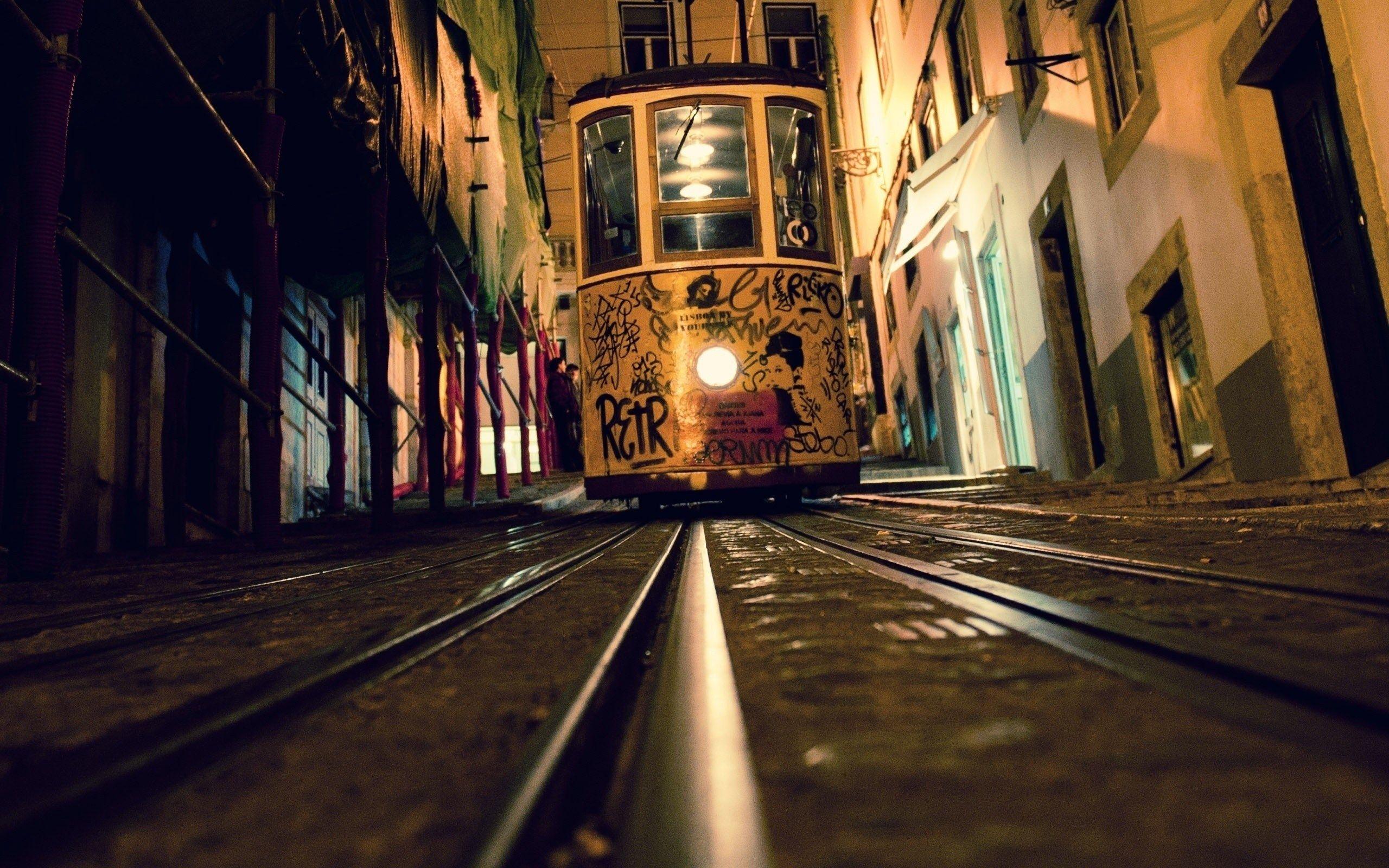 2560x1600 35++ Great Night Street Wallpaper
