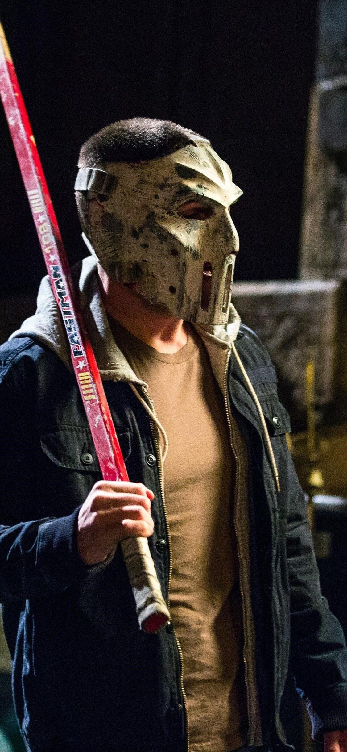 1125x2436 Casey Jones Teenage Mutant
