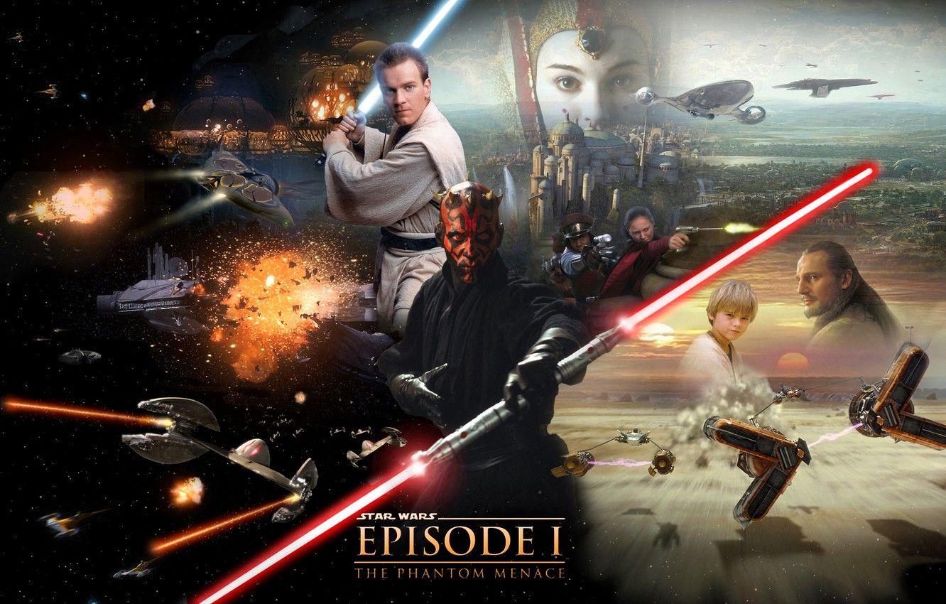 1332x850 Wallpaper Star Wars, Star wars, Darth Maul, lightsaber