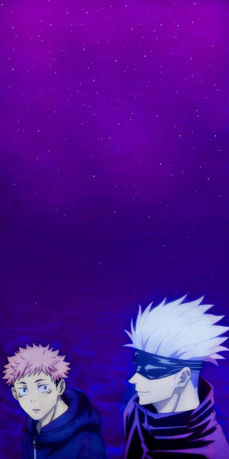 736x1472 wallpaper jujutsu kaisen satoru gojo