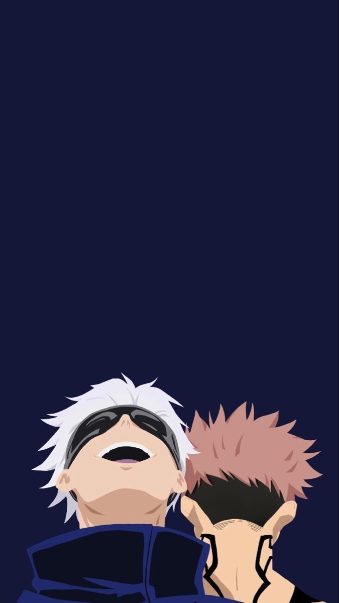675x1200 Gojo and itadori Wallpaper Download