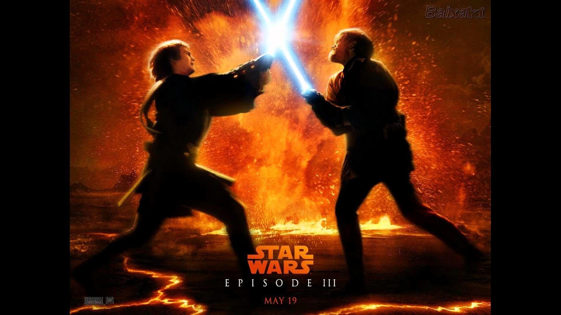 1920x1080 Anakin vs Obi Wan Wallpaper