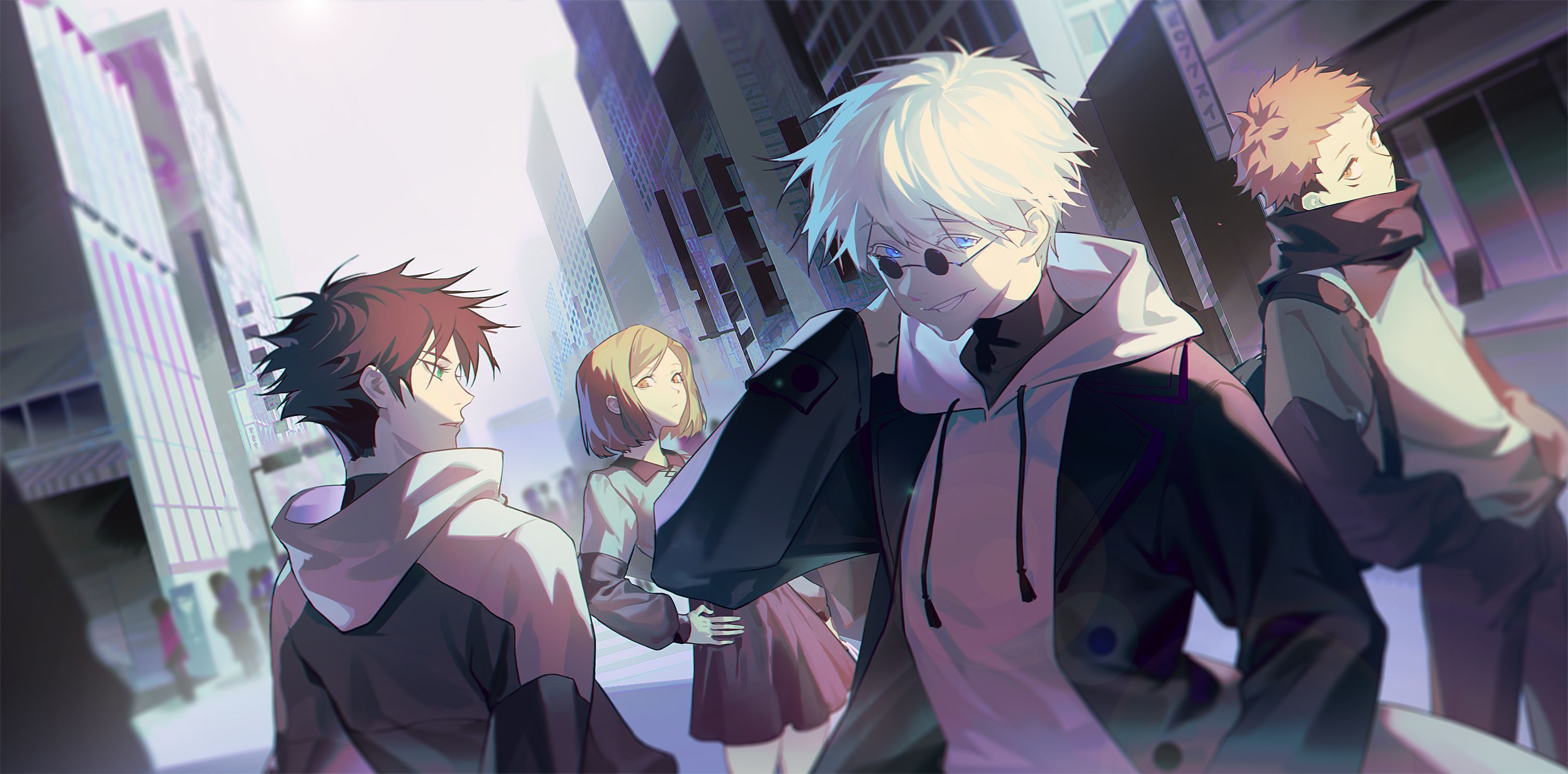 3014x1488 Anime Jujutsu Kaisen HD Wallpaper by 小家具