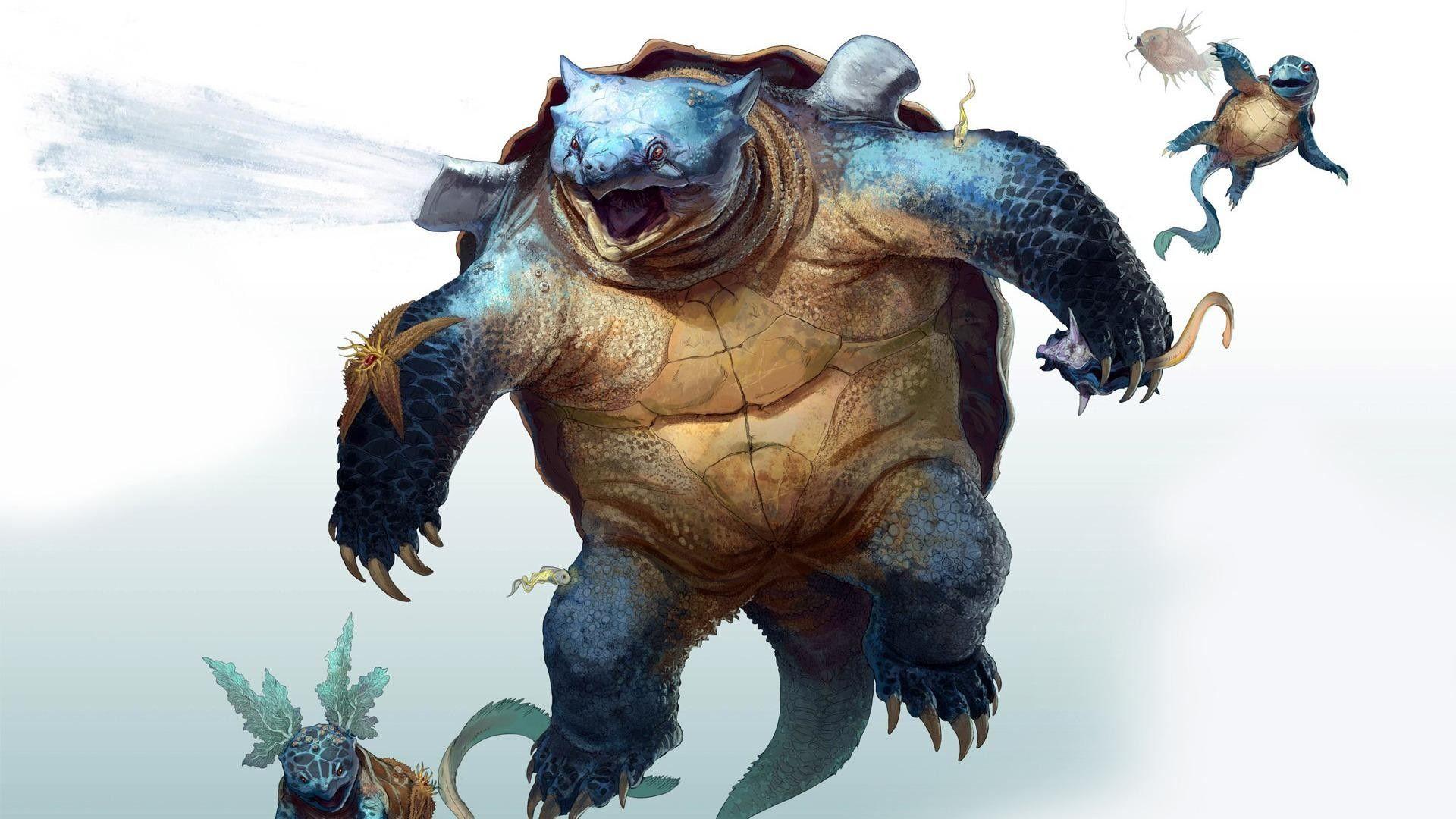 1920x1080 Realistic Looking Pokemon Art HD Wallpaperx1080
