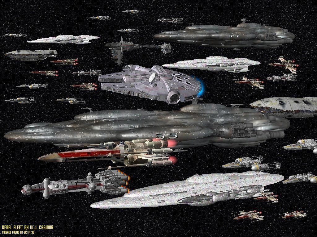 1024x768 Rebel Fleet Wars Wallpaper
