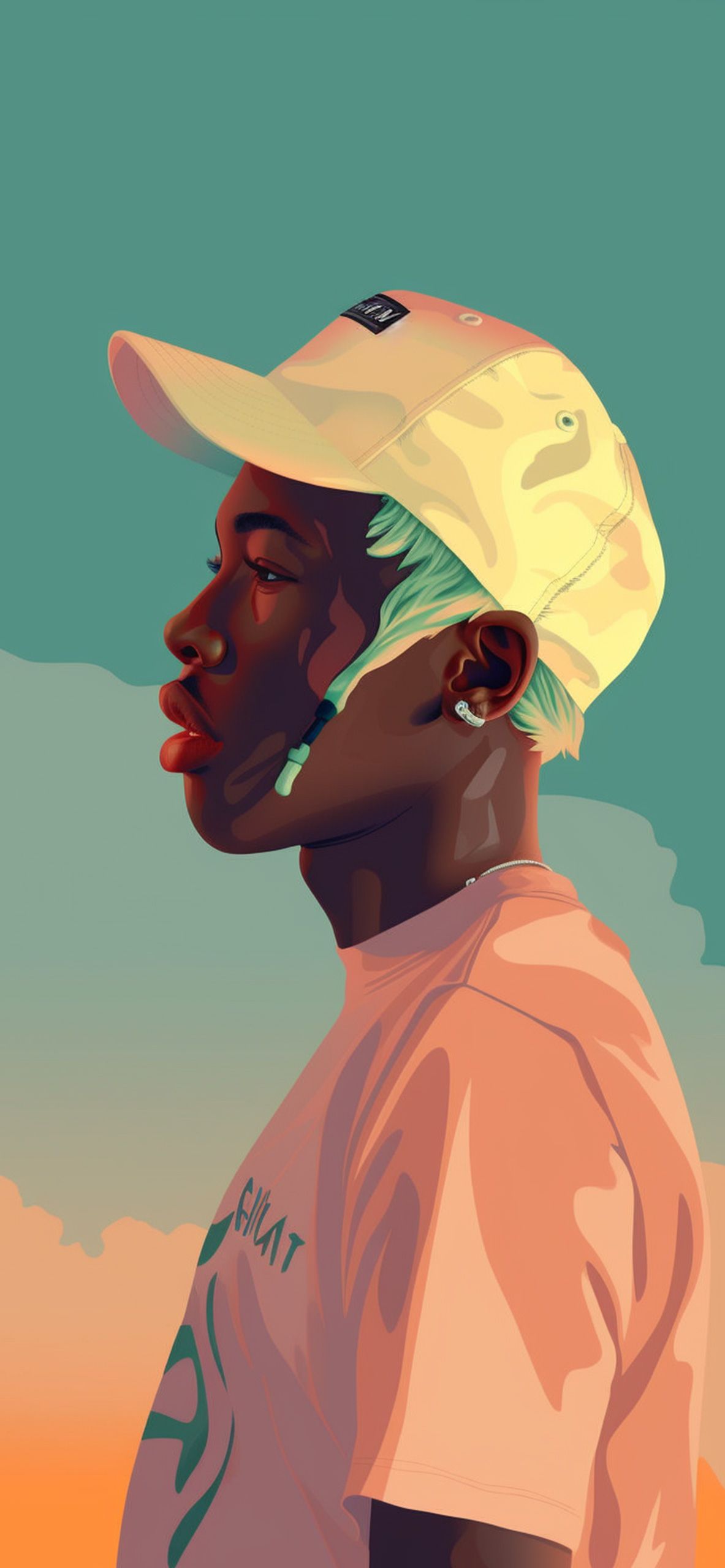 1183x2560 Tyler the Creator Art Wallpaper