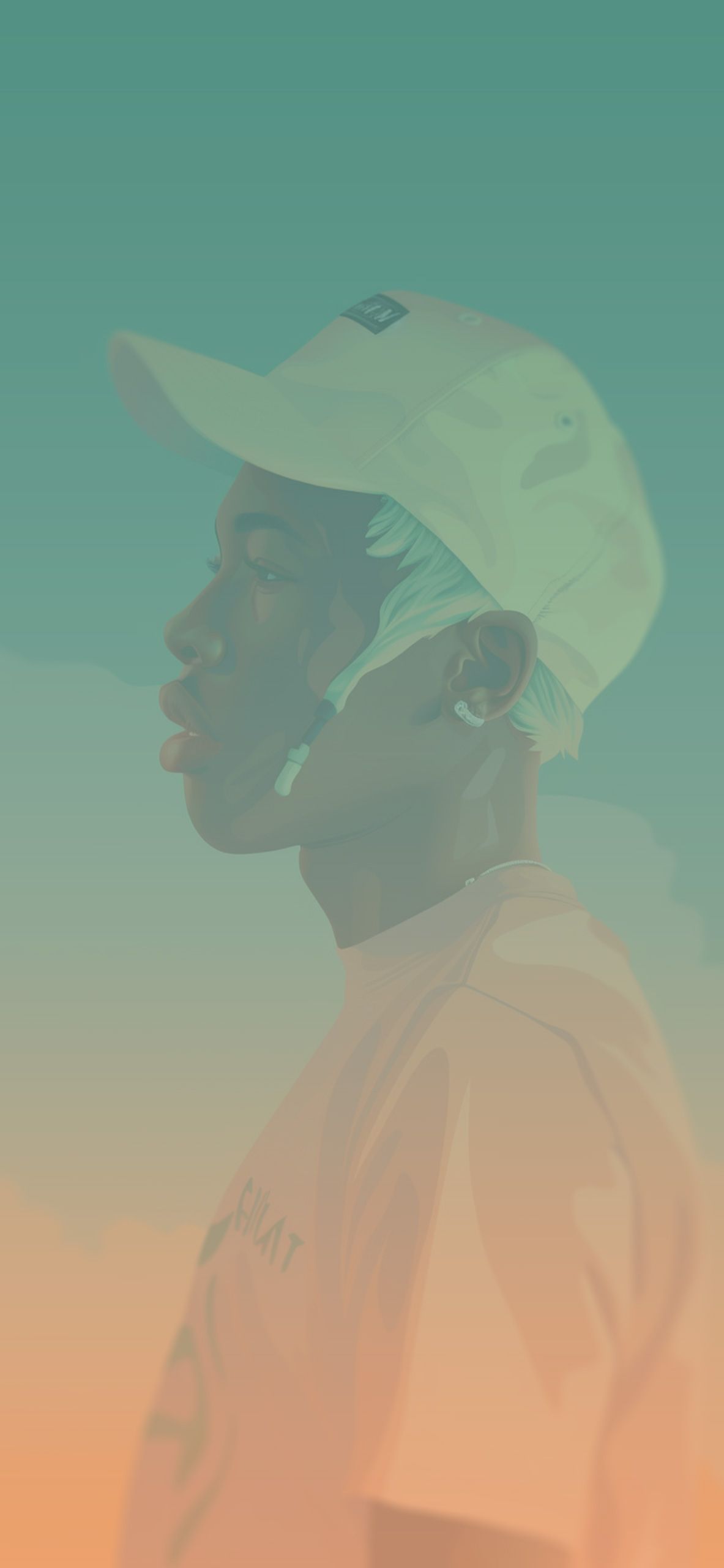 1183x2560 Tyler the Creator Art Wallpaper