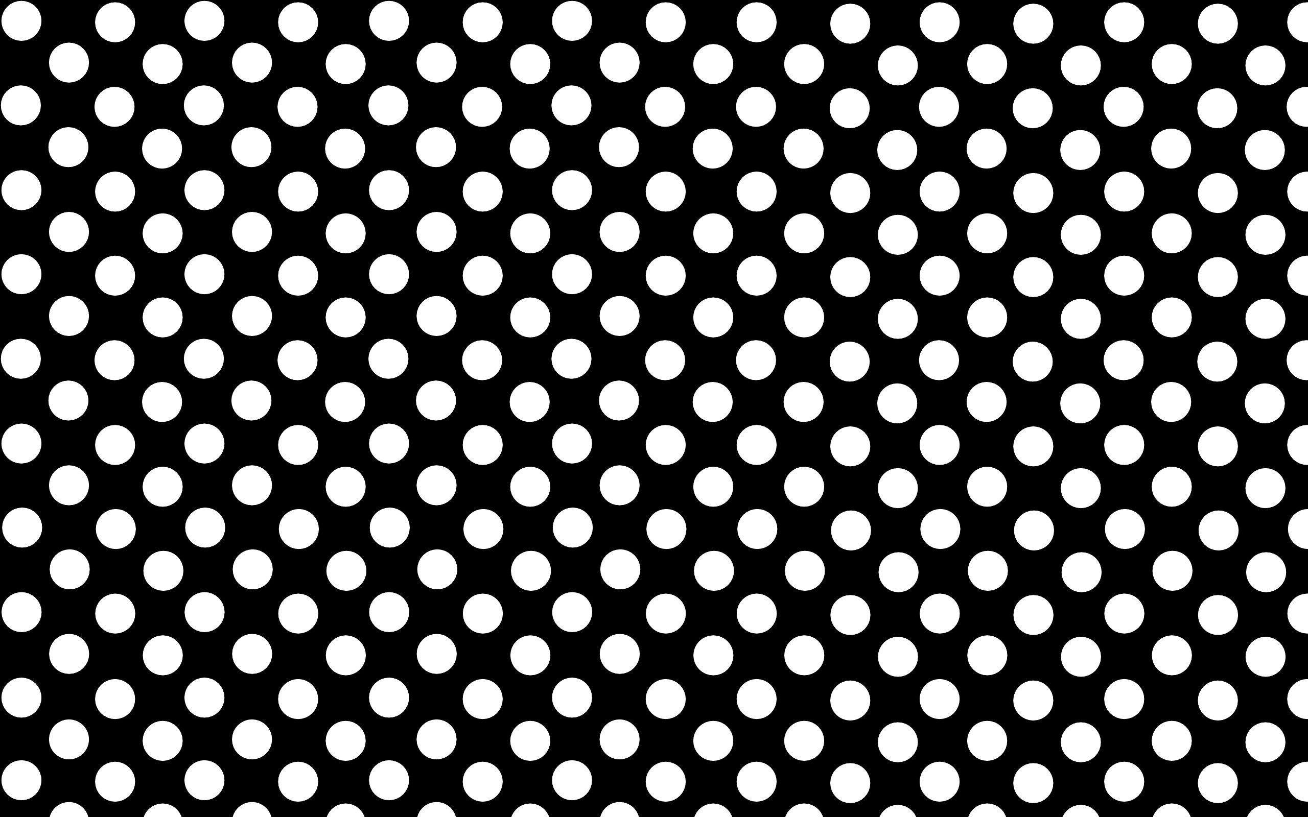 2560x1600 Black, And, White, Polka, Dot, Wide, HD, Wallpaper, HD