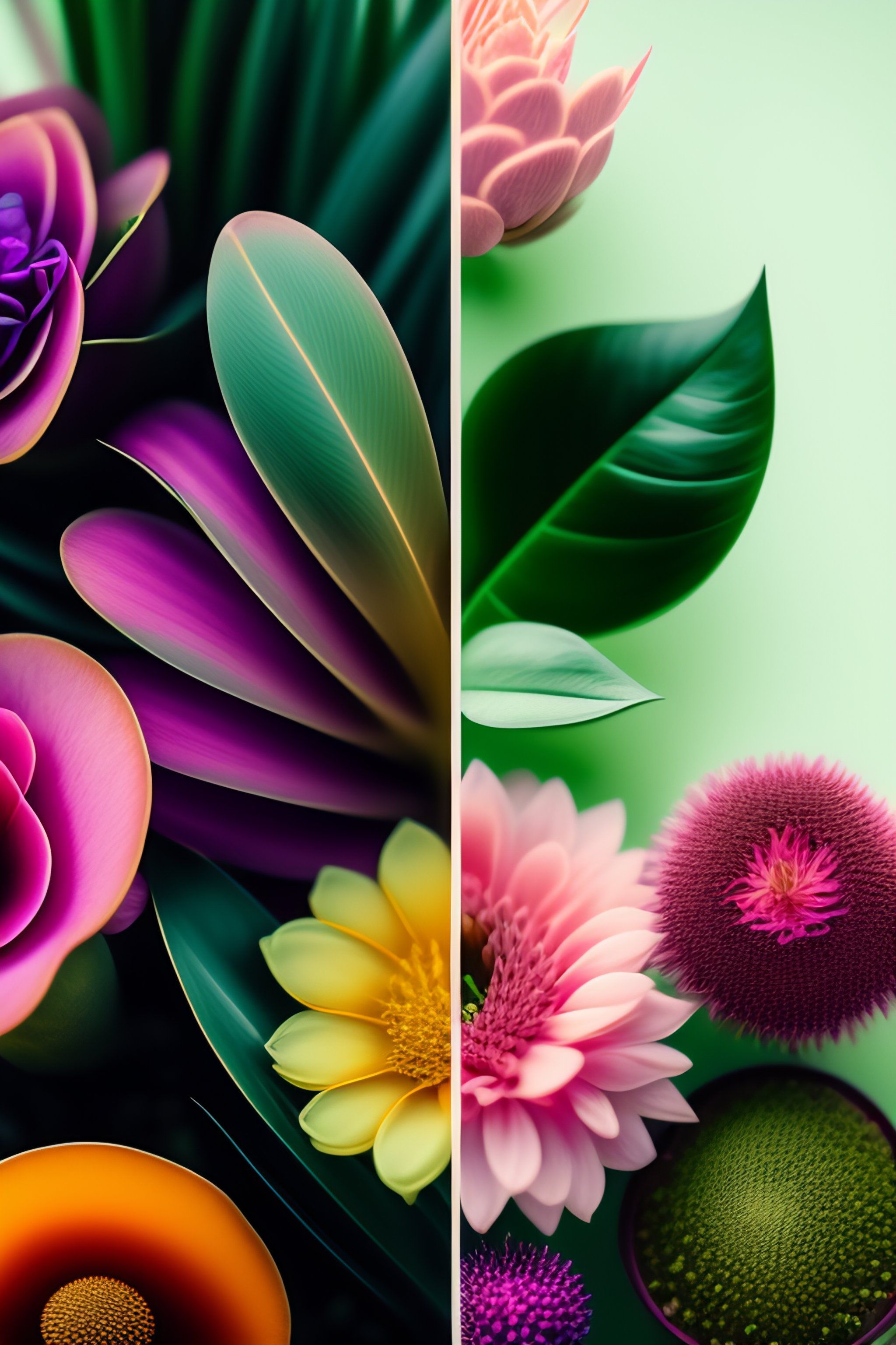 2048x3072 Lexica image, plant theme