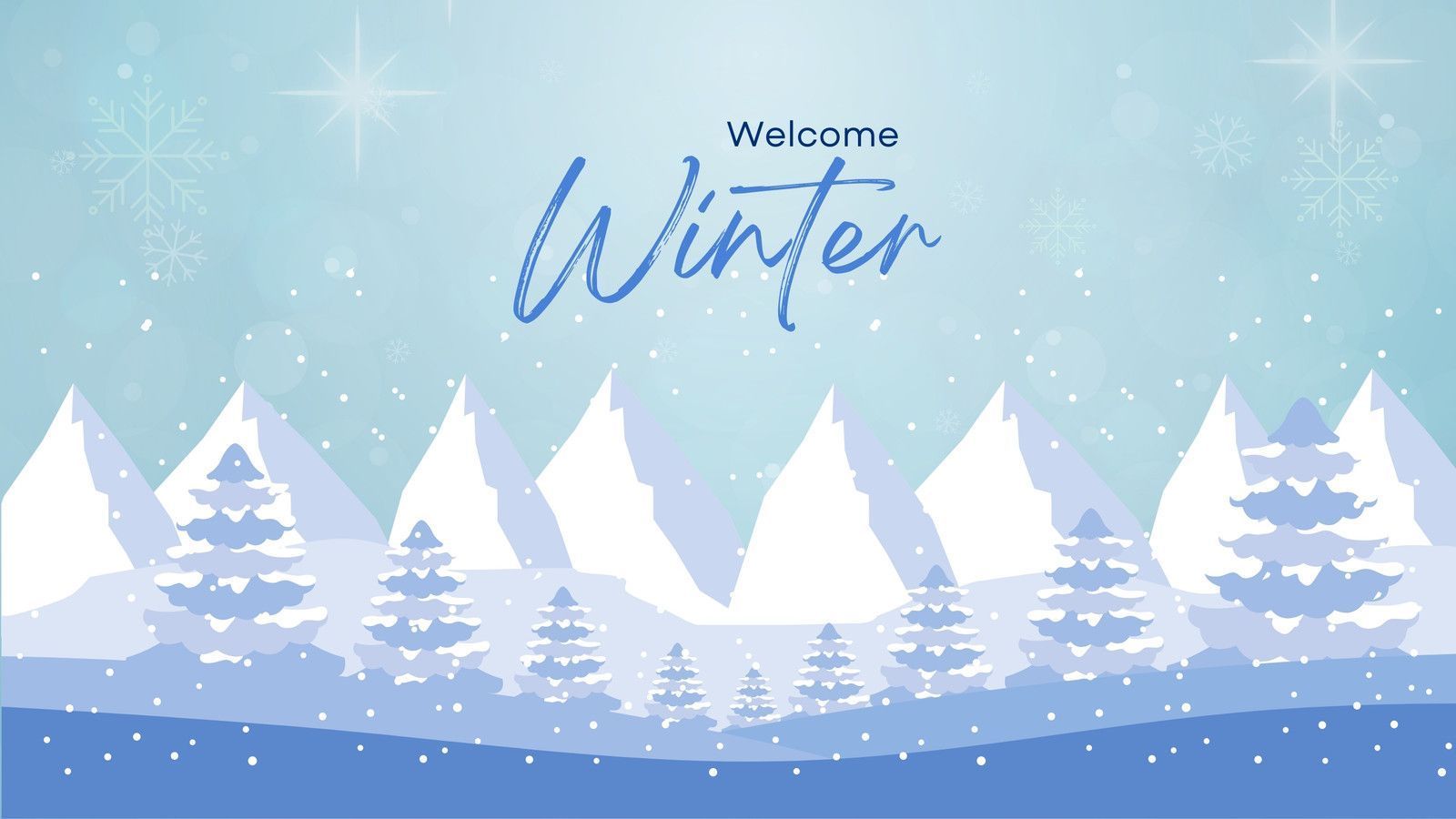 1600x900 Winter Desktop Wallpaper Templates