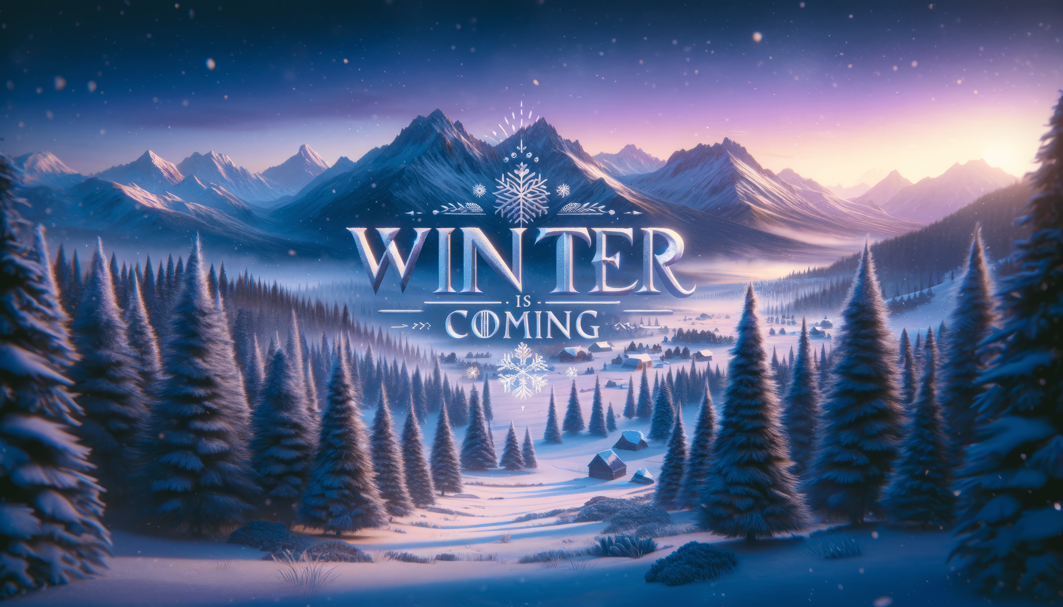 3584x2048 Winter is Coming