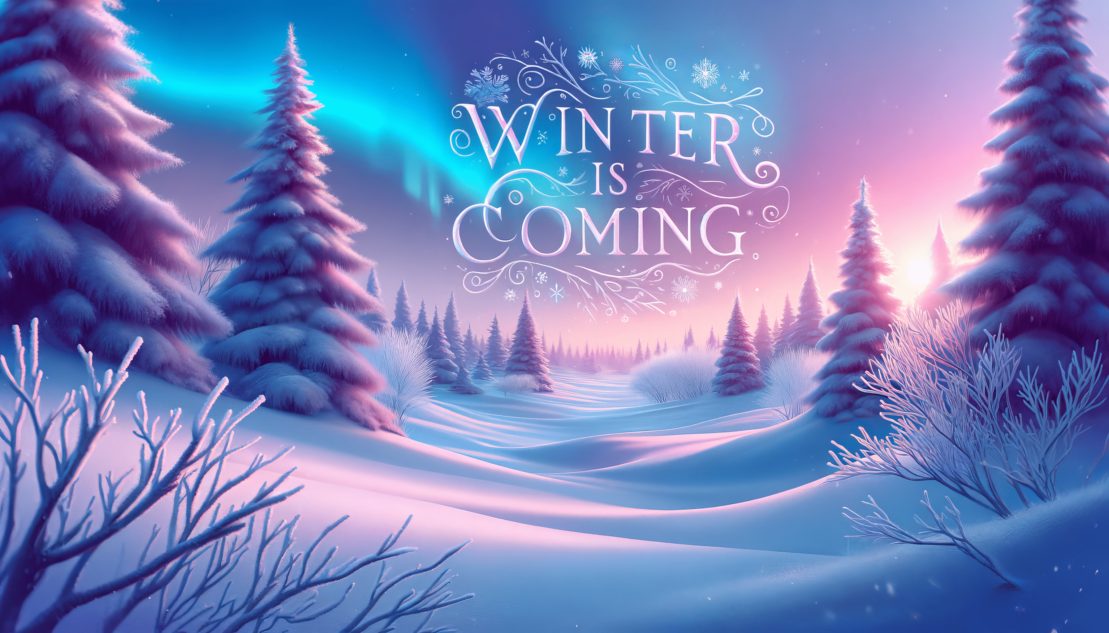 3584x2048 Winter Is Coming