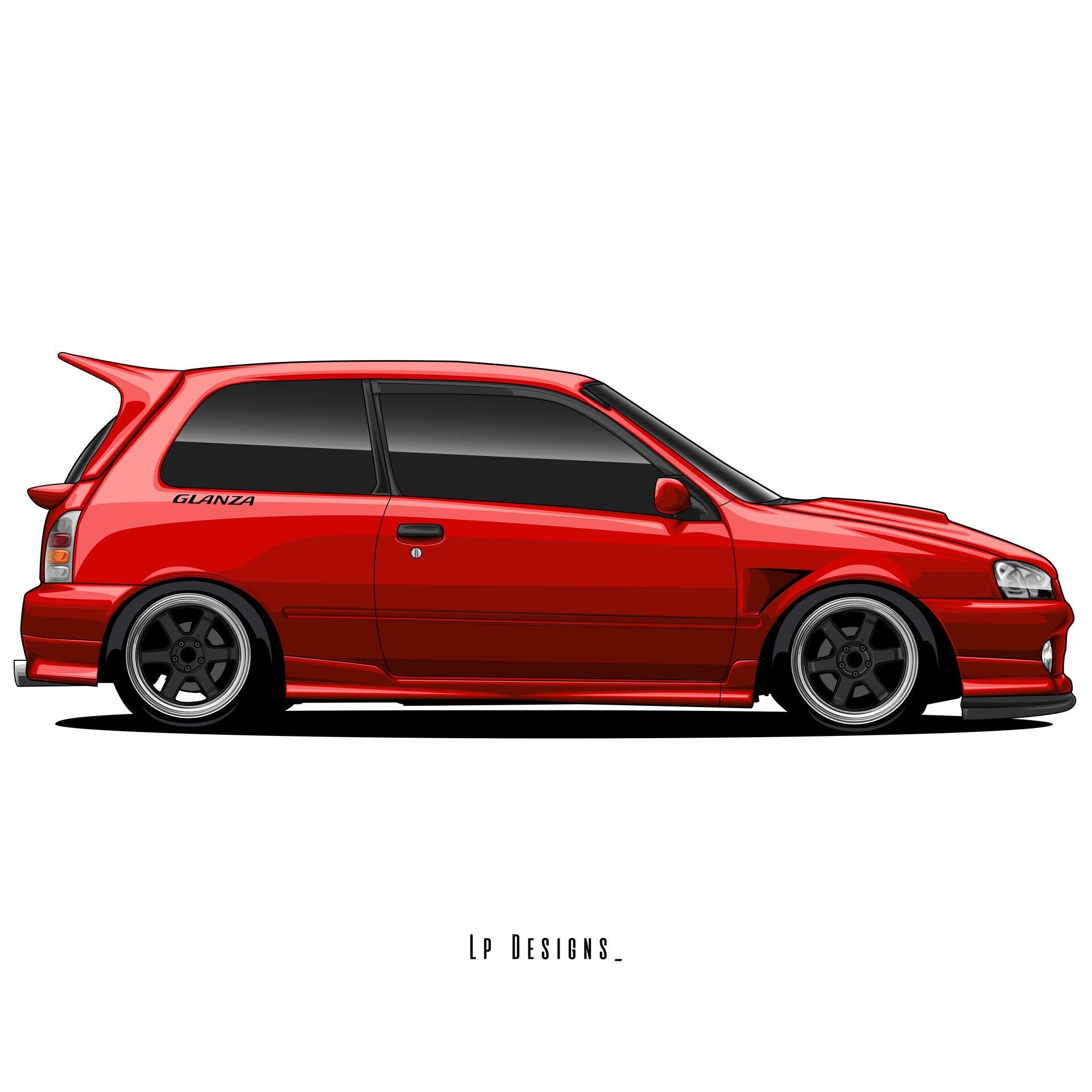 1920x1920 Toyota Starlet Glanza