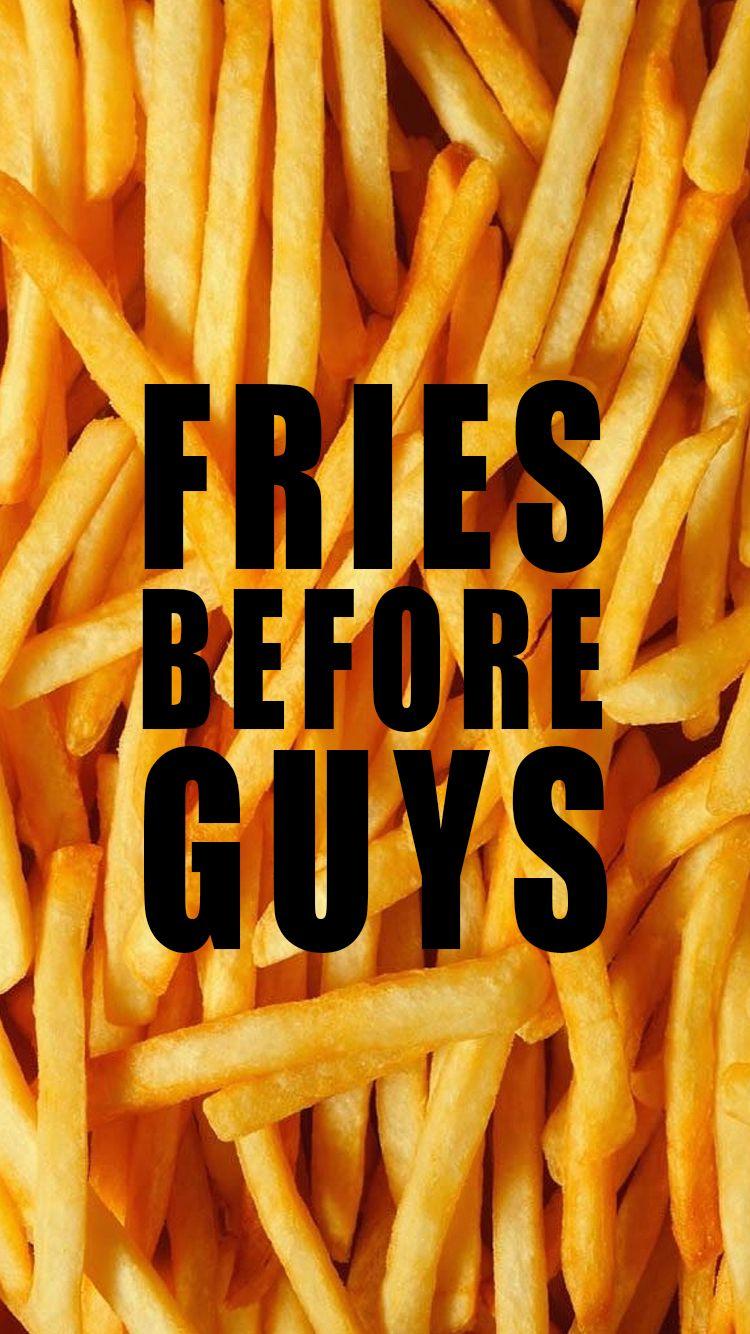 750x1334 Bruh I'm like “ all foods before dudes!”. Phone Wallpaper
