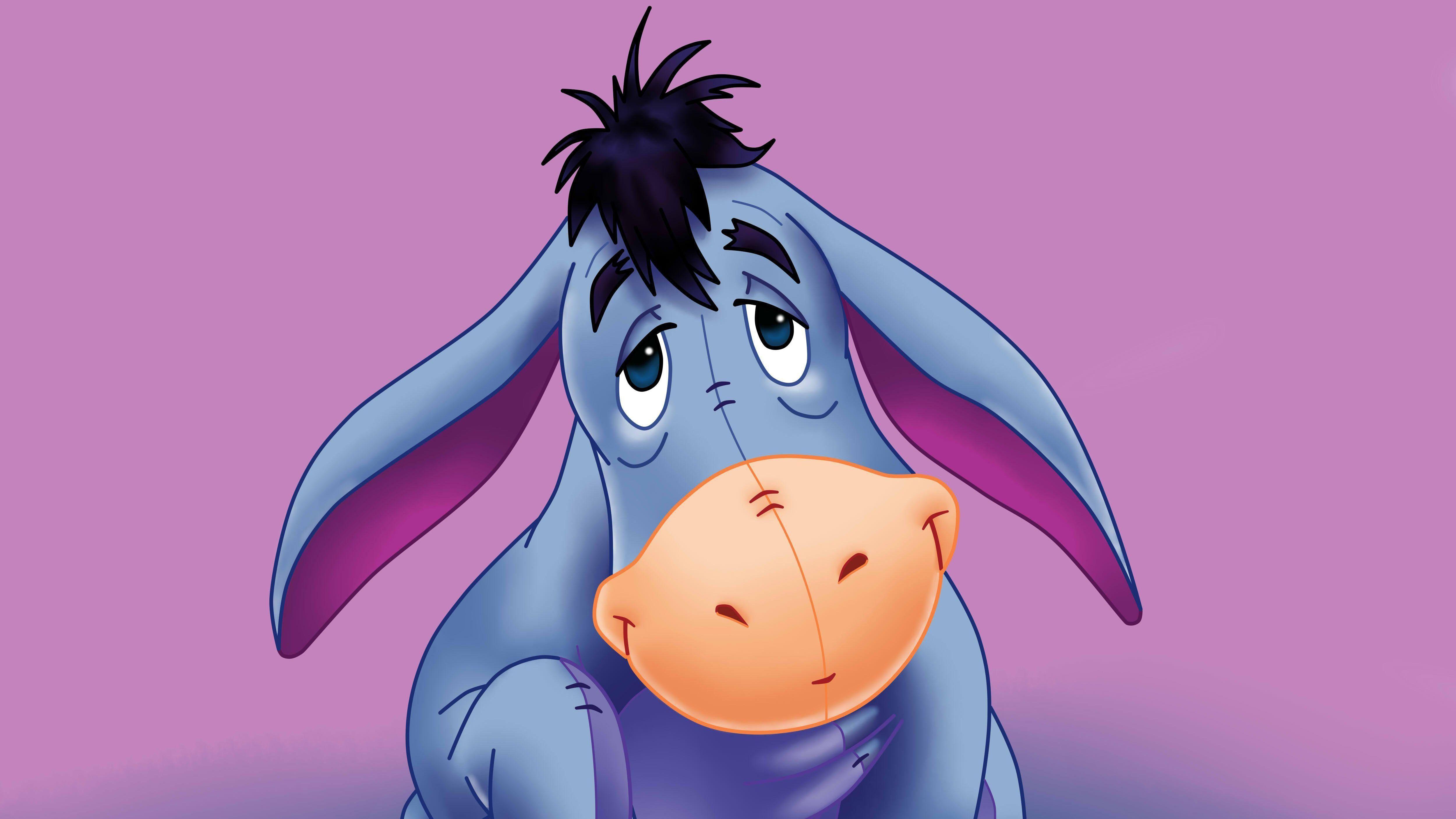 5000x2812 Eeyore, HD Cartoons, 4k Wallpaper, Image, Background