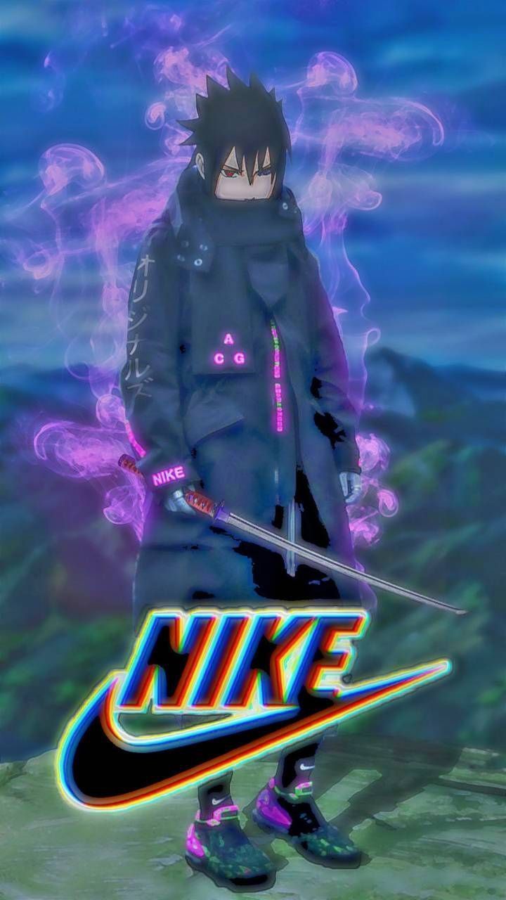 720x1280 Itachi Nike Wallpaper
