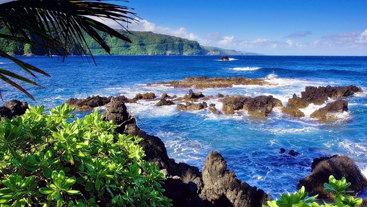 1244x700 Ocean Sea Nature Place Heaven Seas