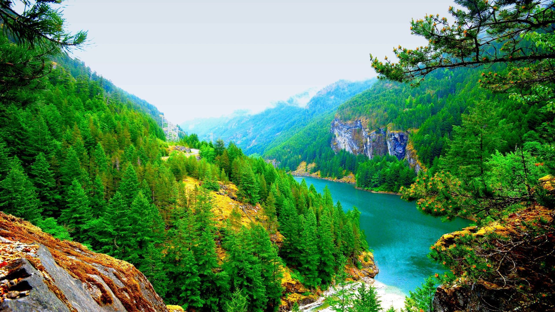 1920x1080 Skagit River In Washington Hq Wallpaper