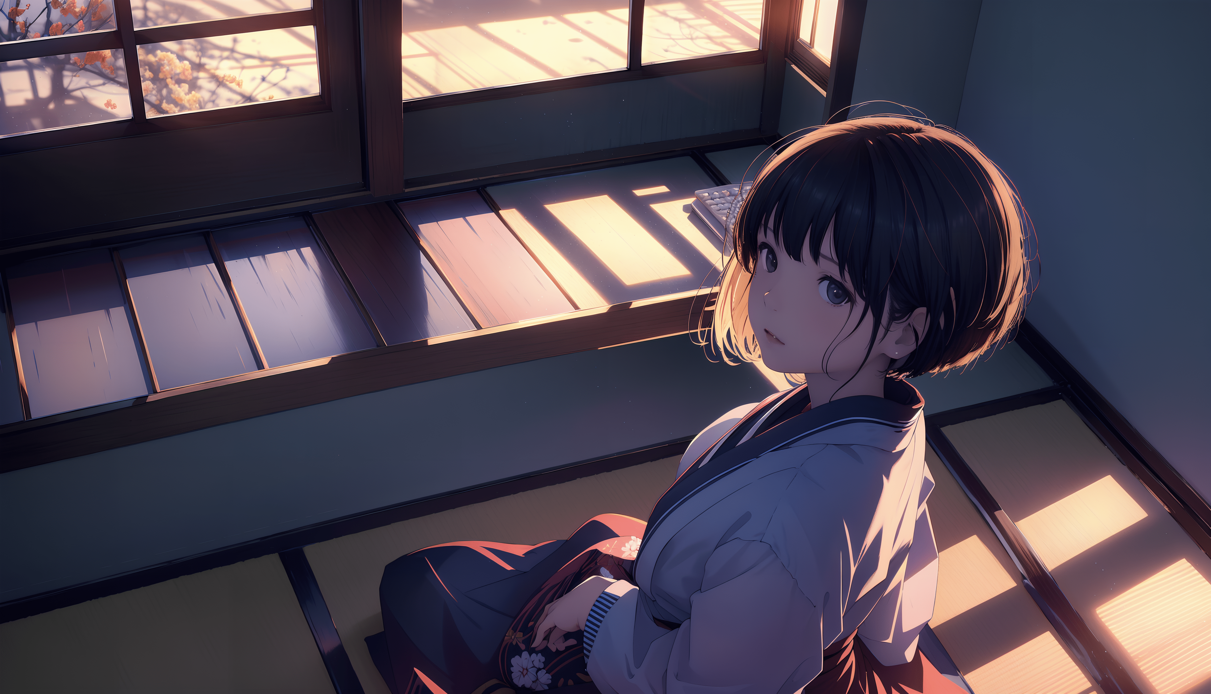 3904x2240 Girl Wallpaper