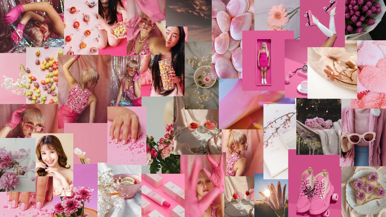 1600x900 pink aesthetic desktop wallpaper templates