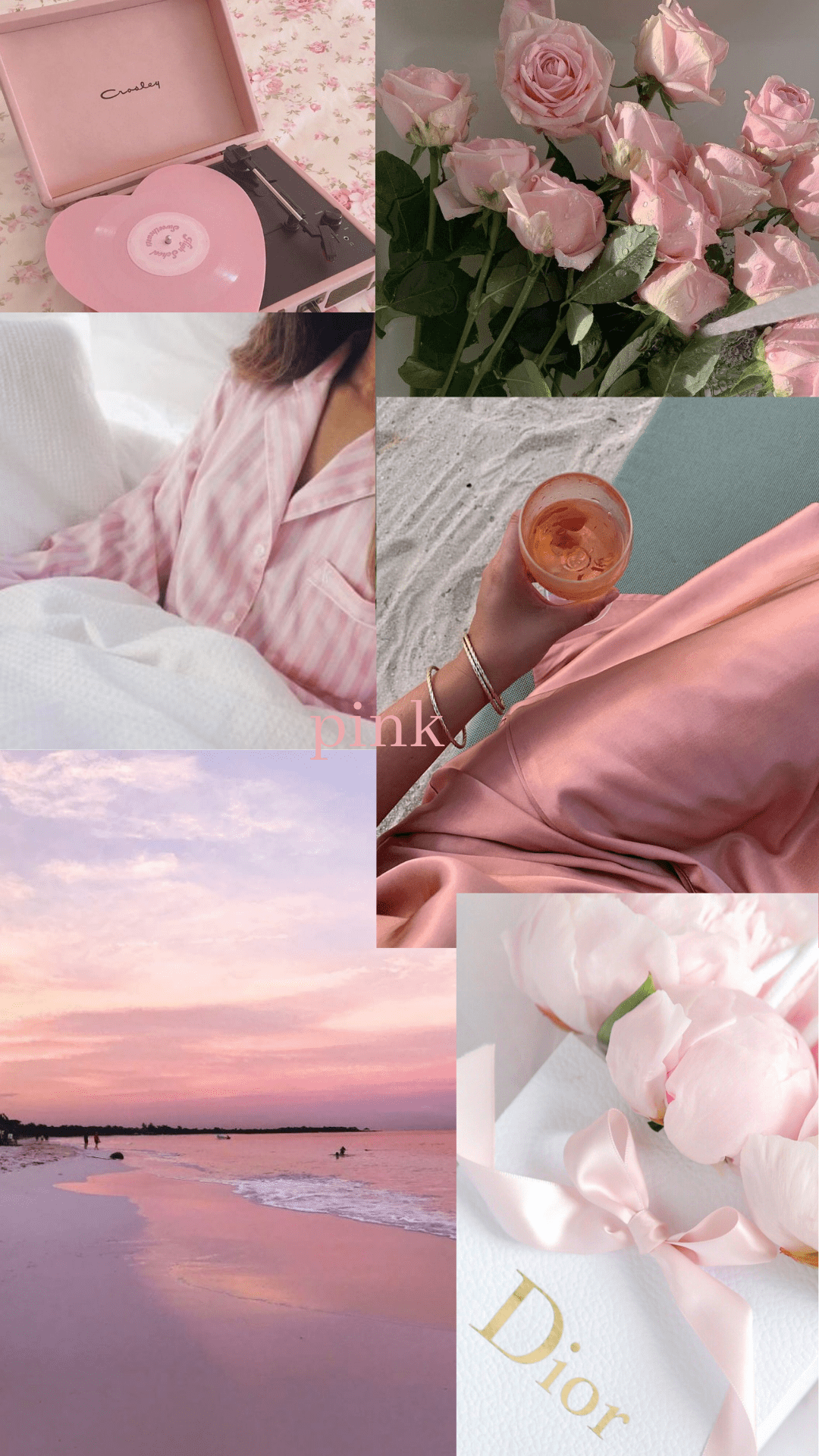 1080x1920 Pastel pink aesthetic, iPhone wallpaper