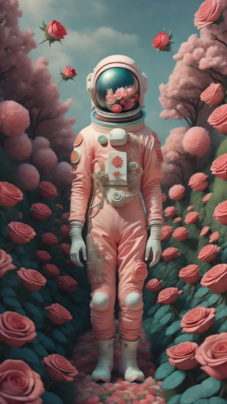 Pink Astronaut Wallpapers - Top Free Pink Astronaut Backgrounds