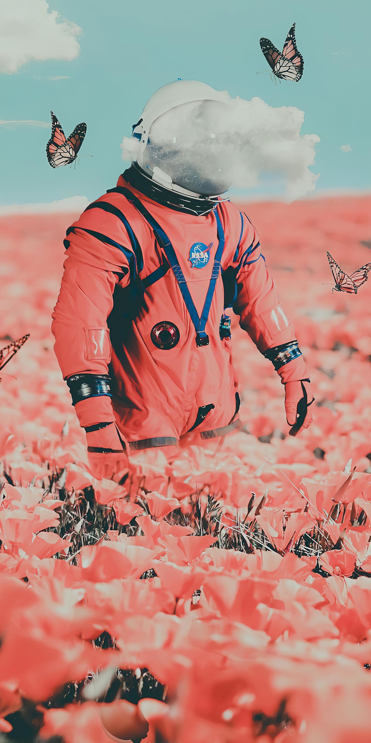 1440x2880 Sci Fi Astronaut Phone Wallpaper