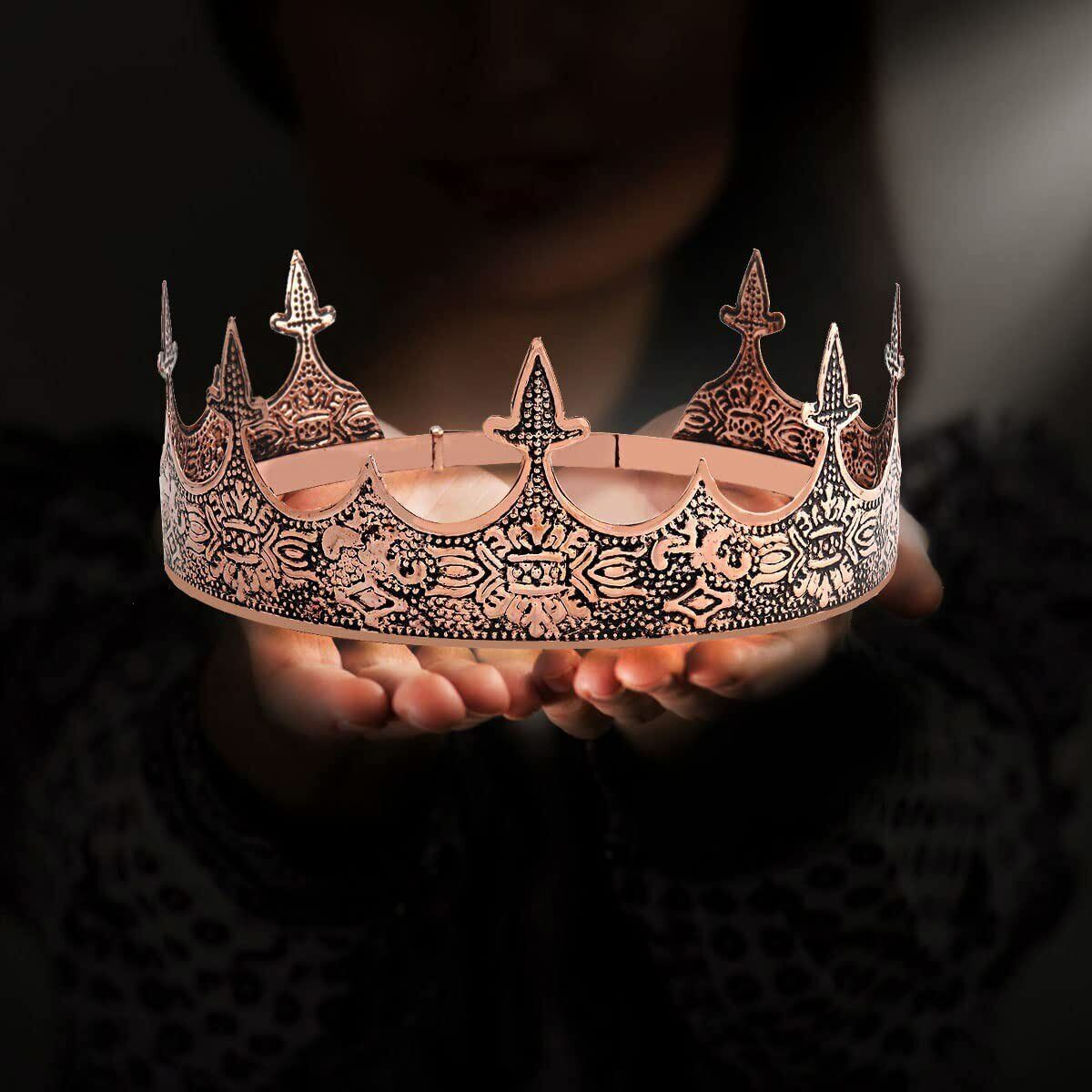 1200x1200 Rose Gold Vintage Crown Hair Jewelry