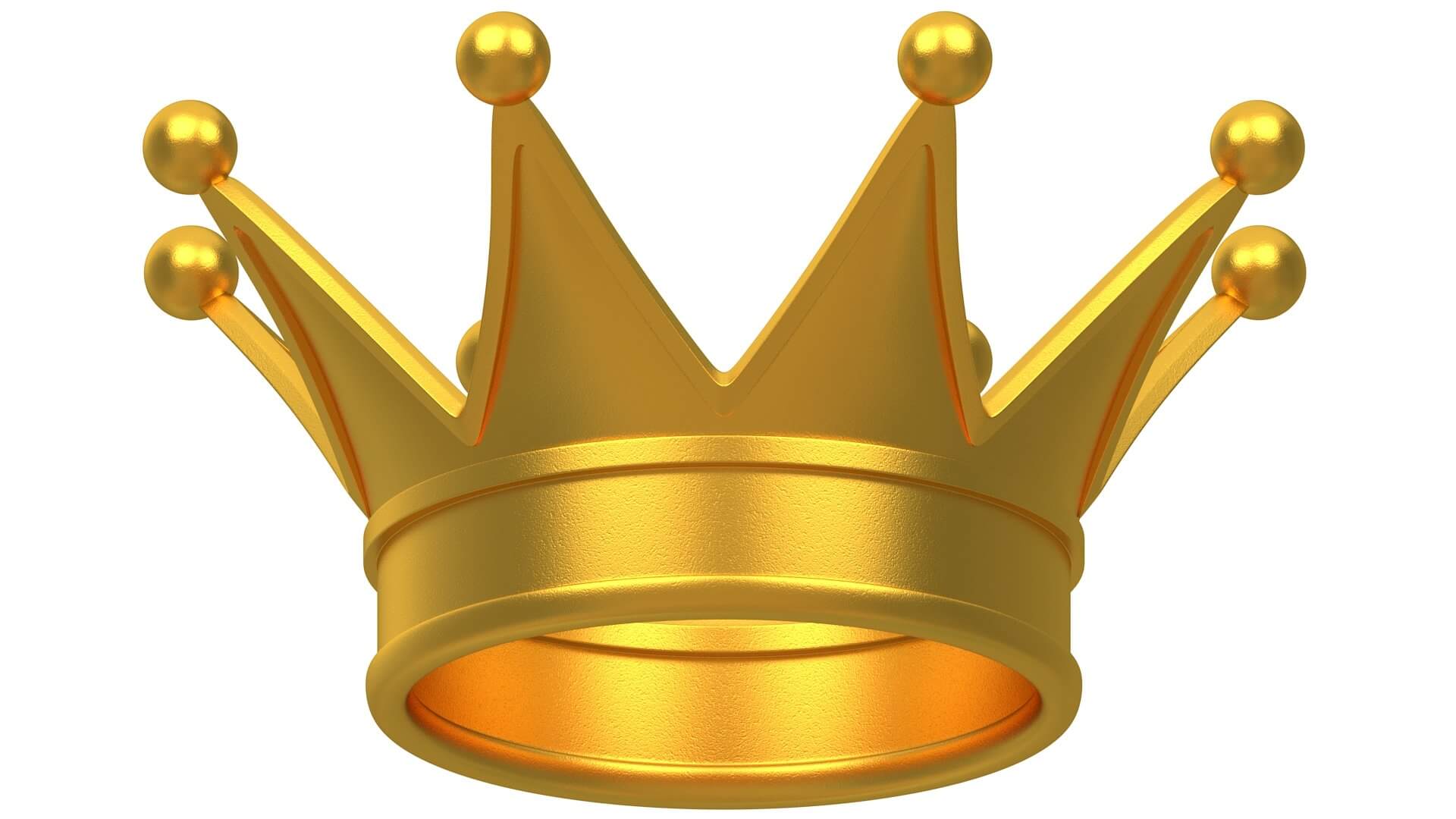 1920x1080 Royal Coronation Gold Crown Model