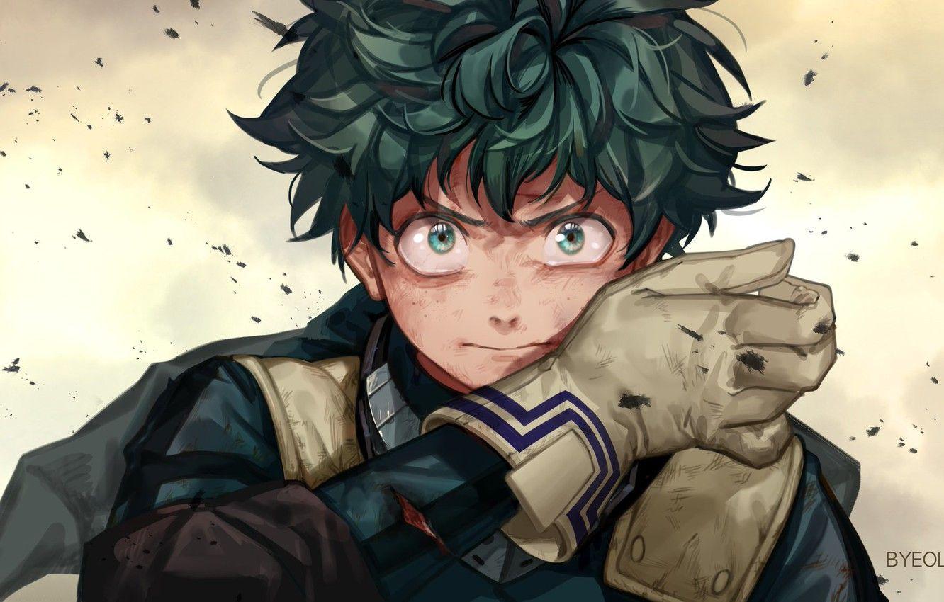 1332x850 Photo Wallpaper Look, Hero, Guy, My Hero Academia