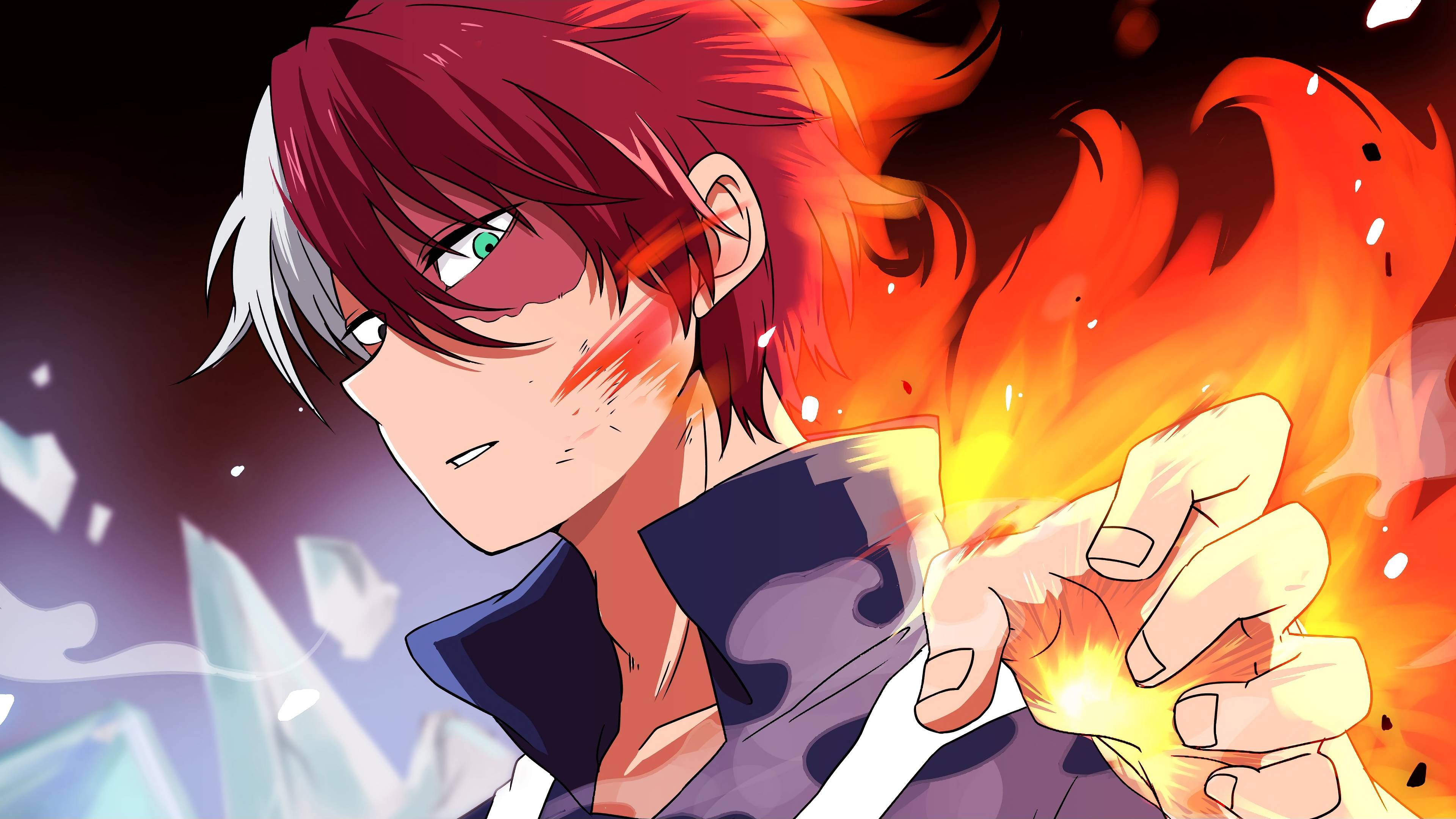 Todoroki Shouto Wallpapers - Top Free Todoroki Shouto Backgrounds ...