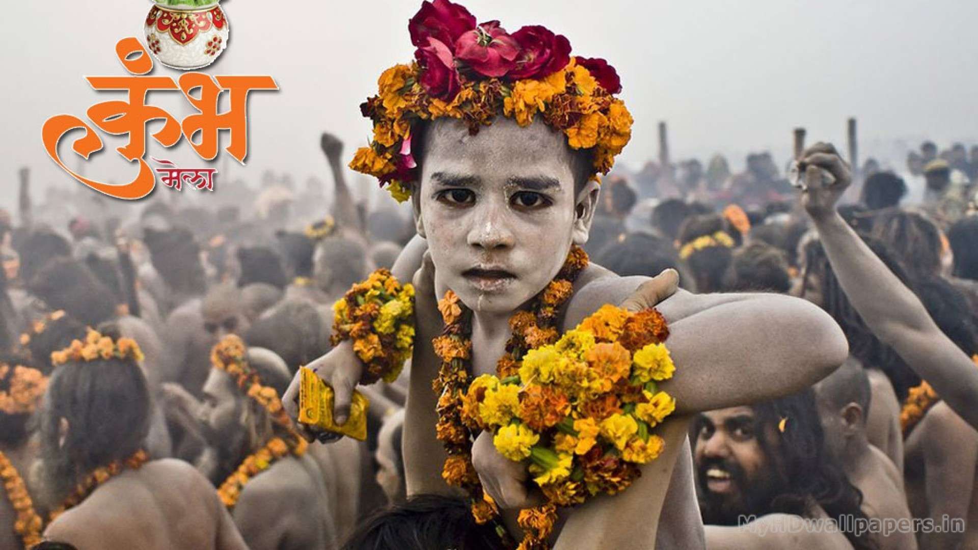1920x1080 Kumbh Mela Wallpaper