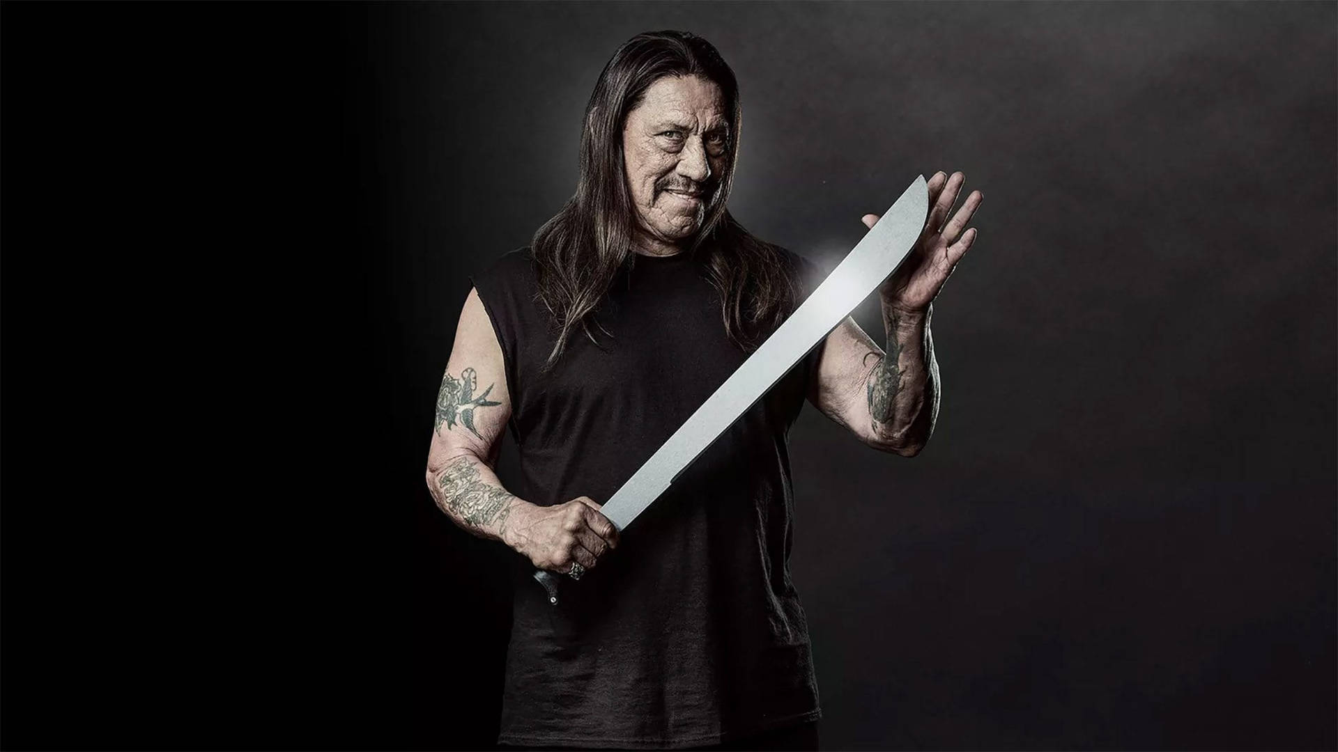 1920x1080 Silver Machete Wallpaper