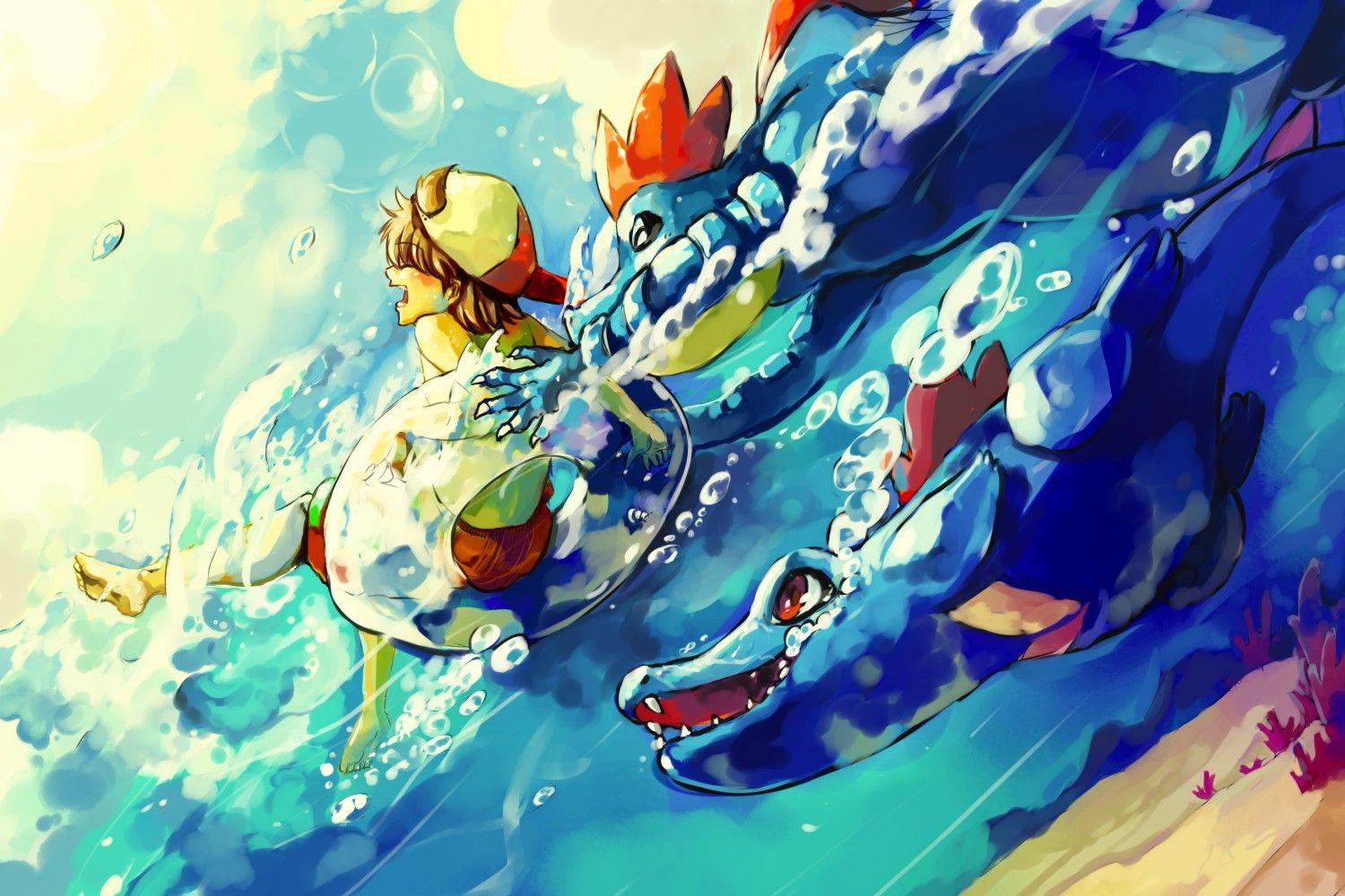 Pokemons agua wallpaper by Raiver05 - Download on ZEDGE™