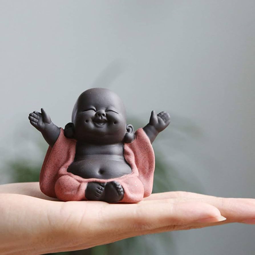 894x894 Milisten Little Buddha Figurine Monk