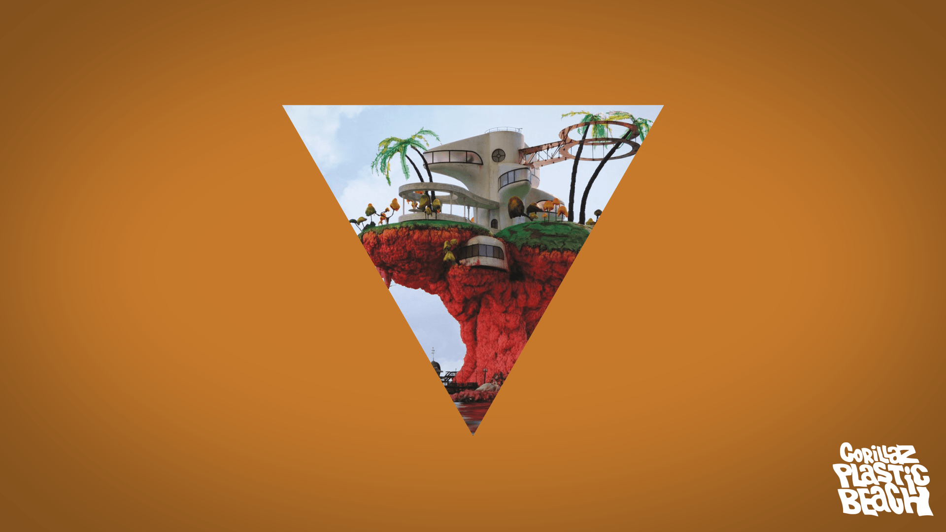1920x1080 Gorillaz Plastic Beach Wallpaper