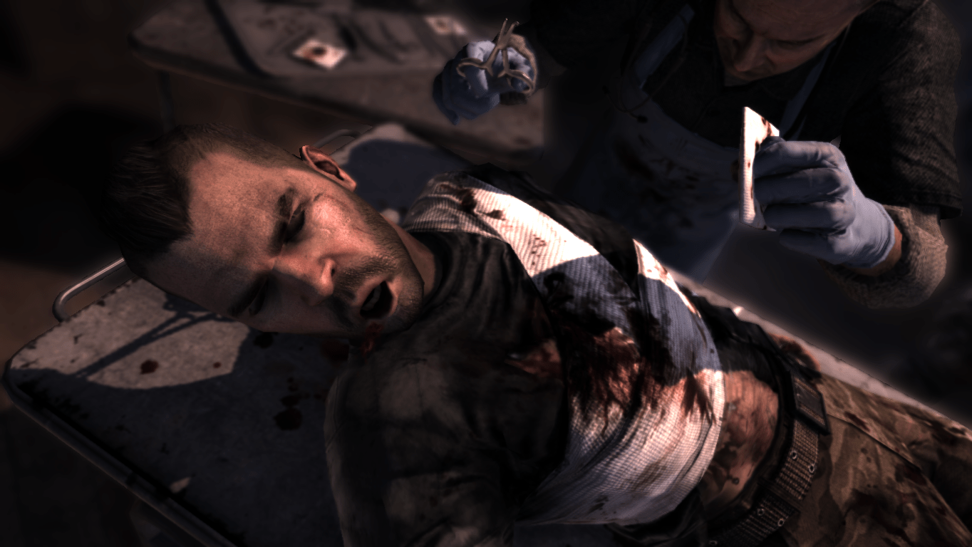 1364x768 John Soap MacTavish. Call of Duty
