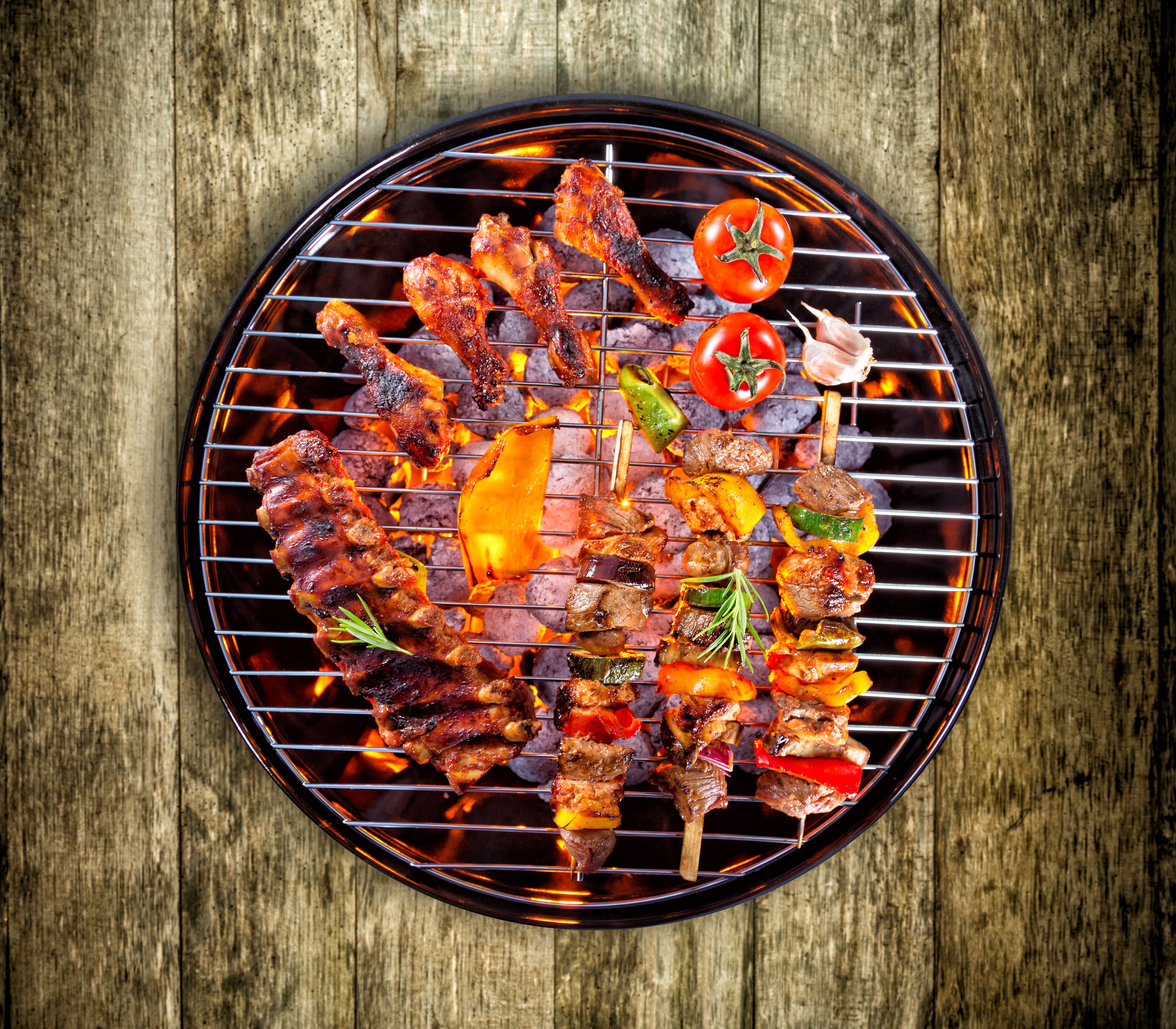 4799x4200 Food, Meat, Chicken, Barbecue, 1528429