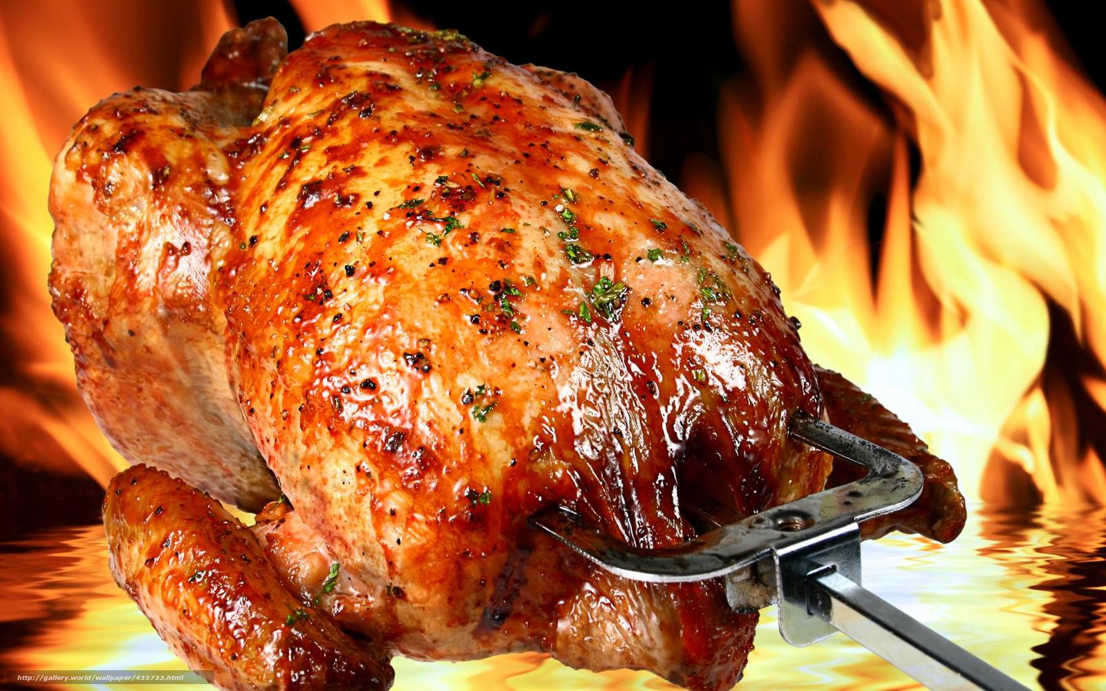 1600x1000 Download wallpaper grill, chicken, meat
