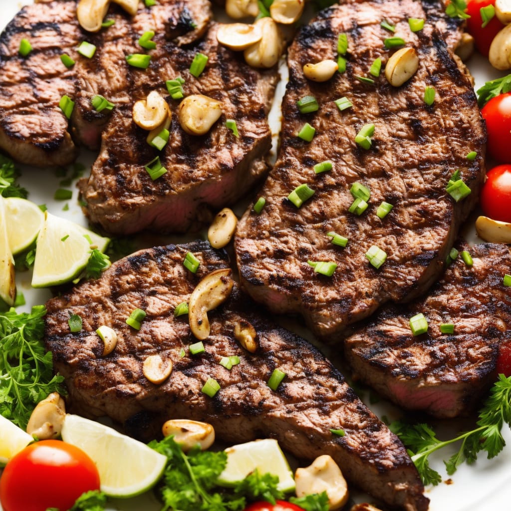 1024x1024 Grilled Steak topped with Ceps Recipe