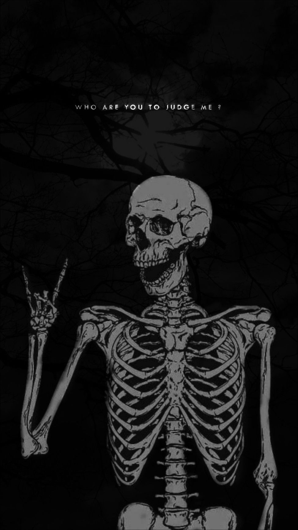 975x1732 Wallpaper. Angry wallpaper, Skeleton