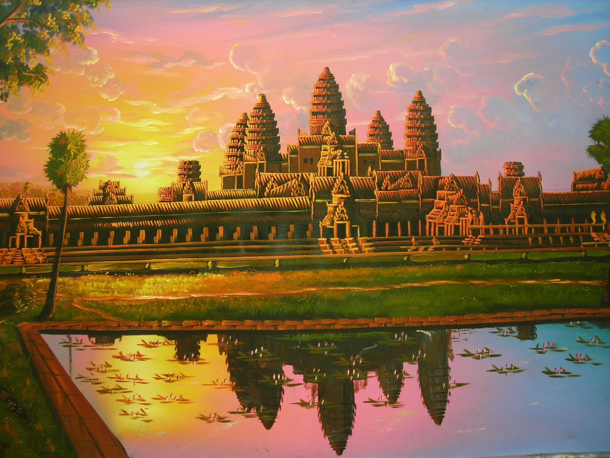 2048x1536 Siem Reap, Angkor Thom, Painting