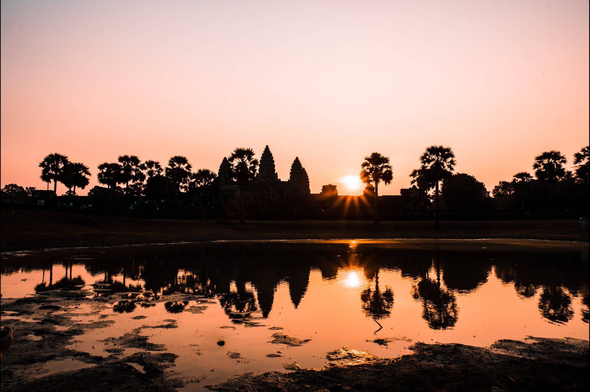 1920x1277 Siem Reap Beautiful Sunset Wallpaper
