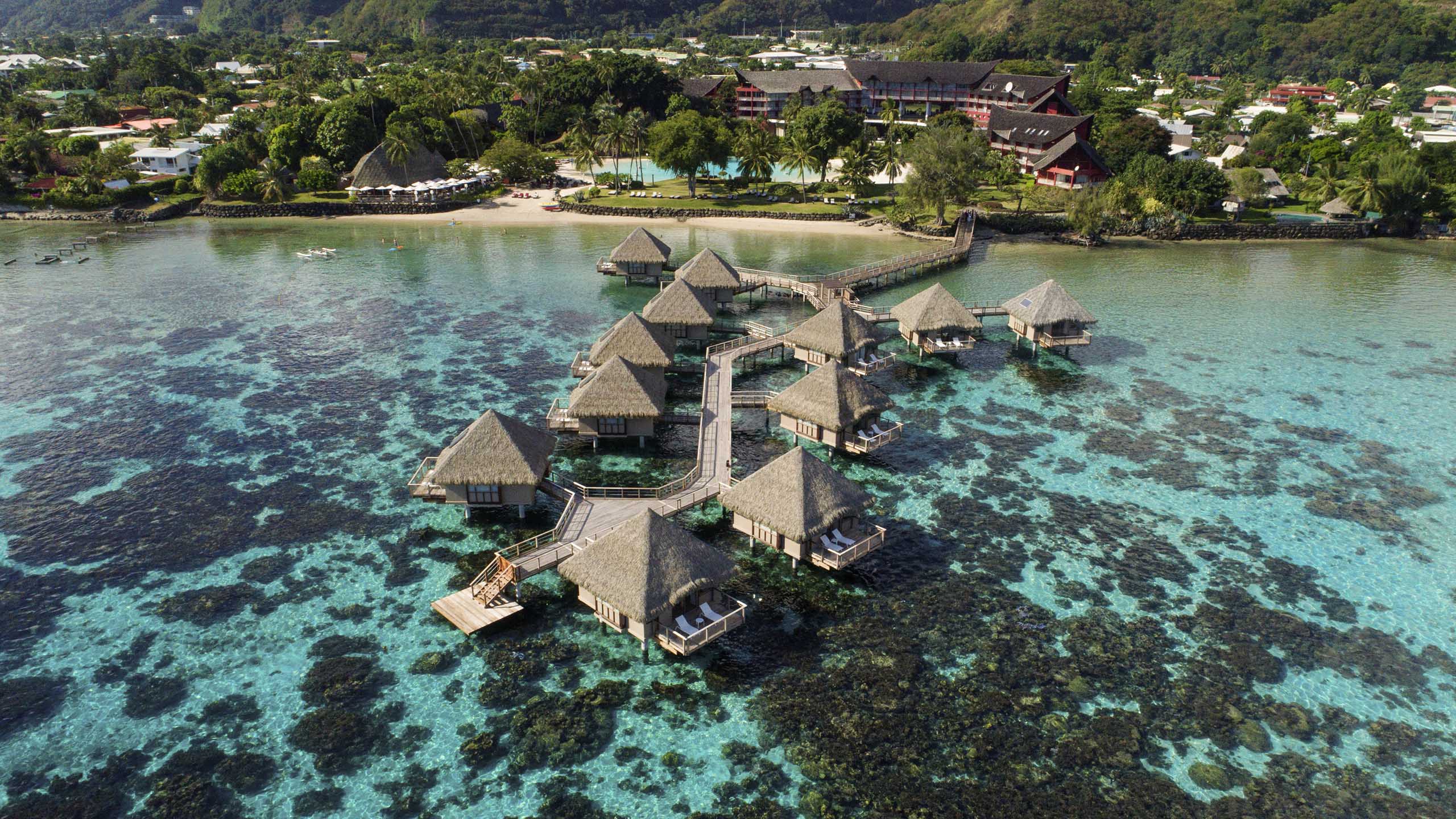 2560x1440 Tahiti Ia Ora Beach Resort
