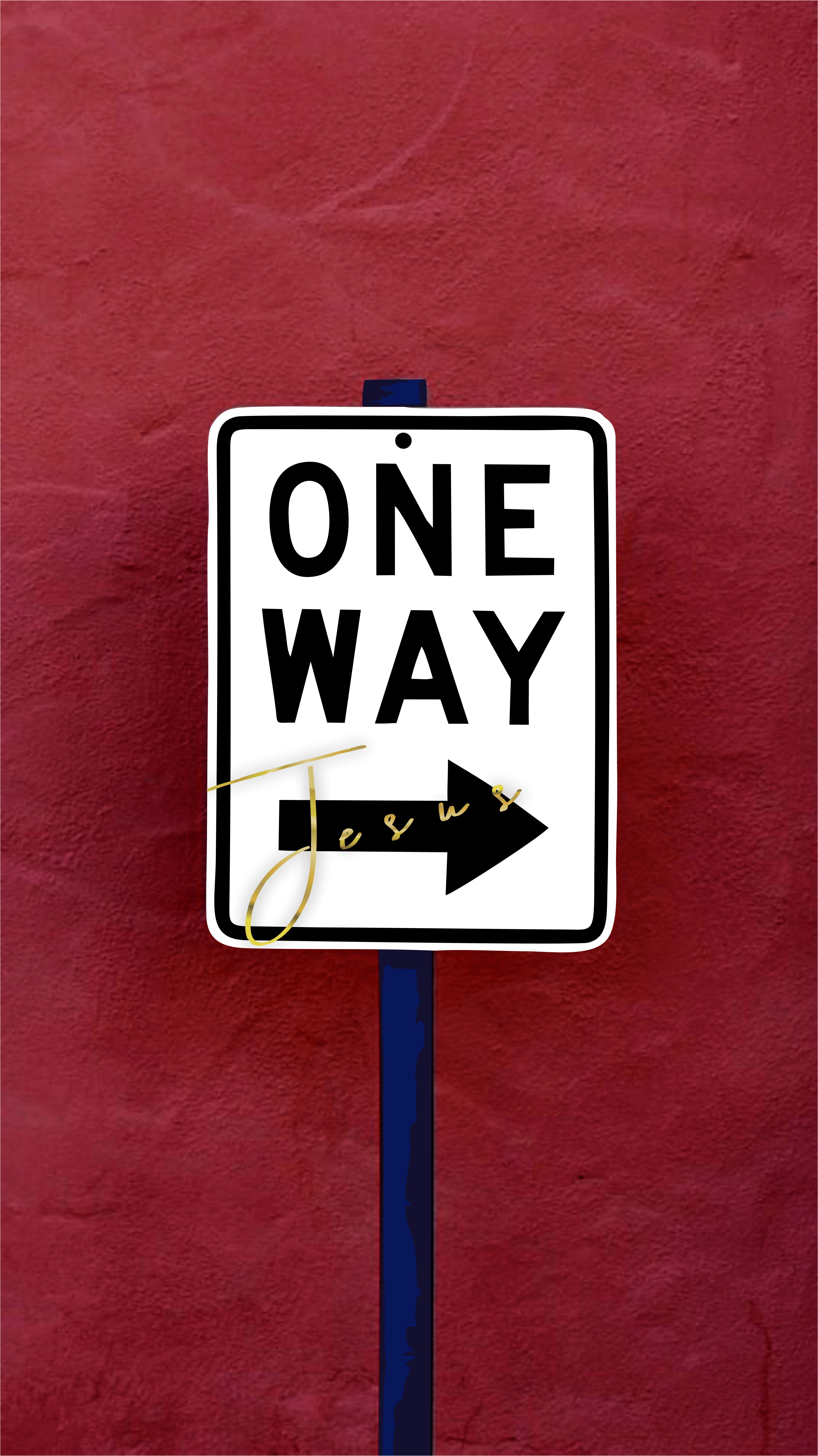 4514x8034 One Way Jesus. iPhone wallpaper, Jesus